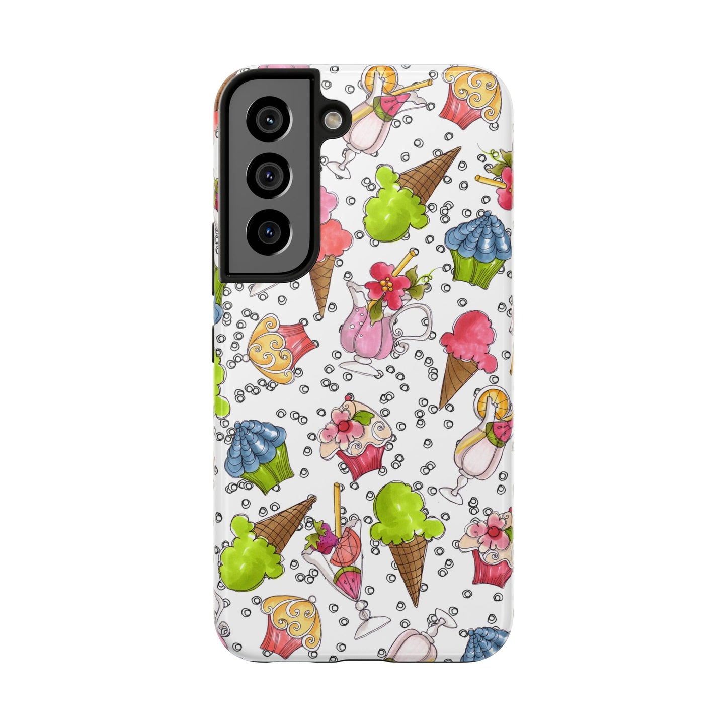 Resort Food White Phone Case
