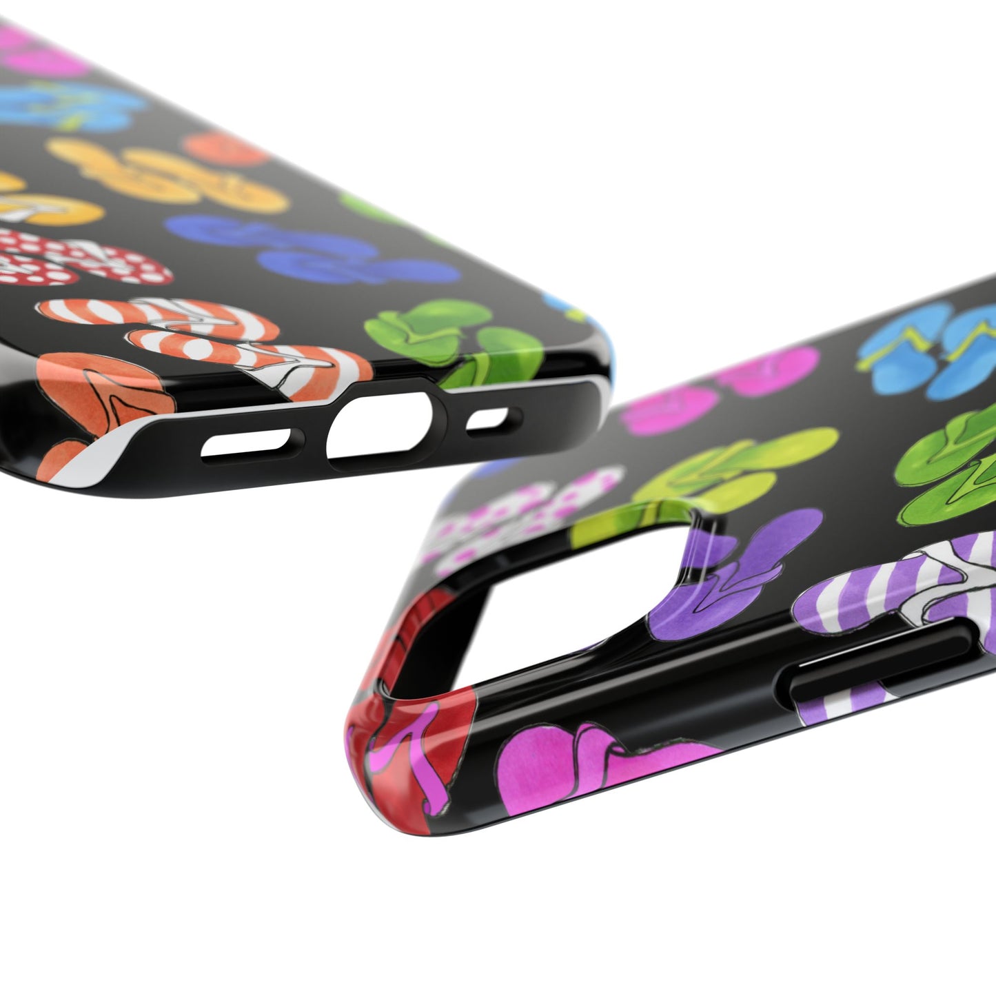 Fun Flops Black Phone Case