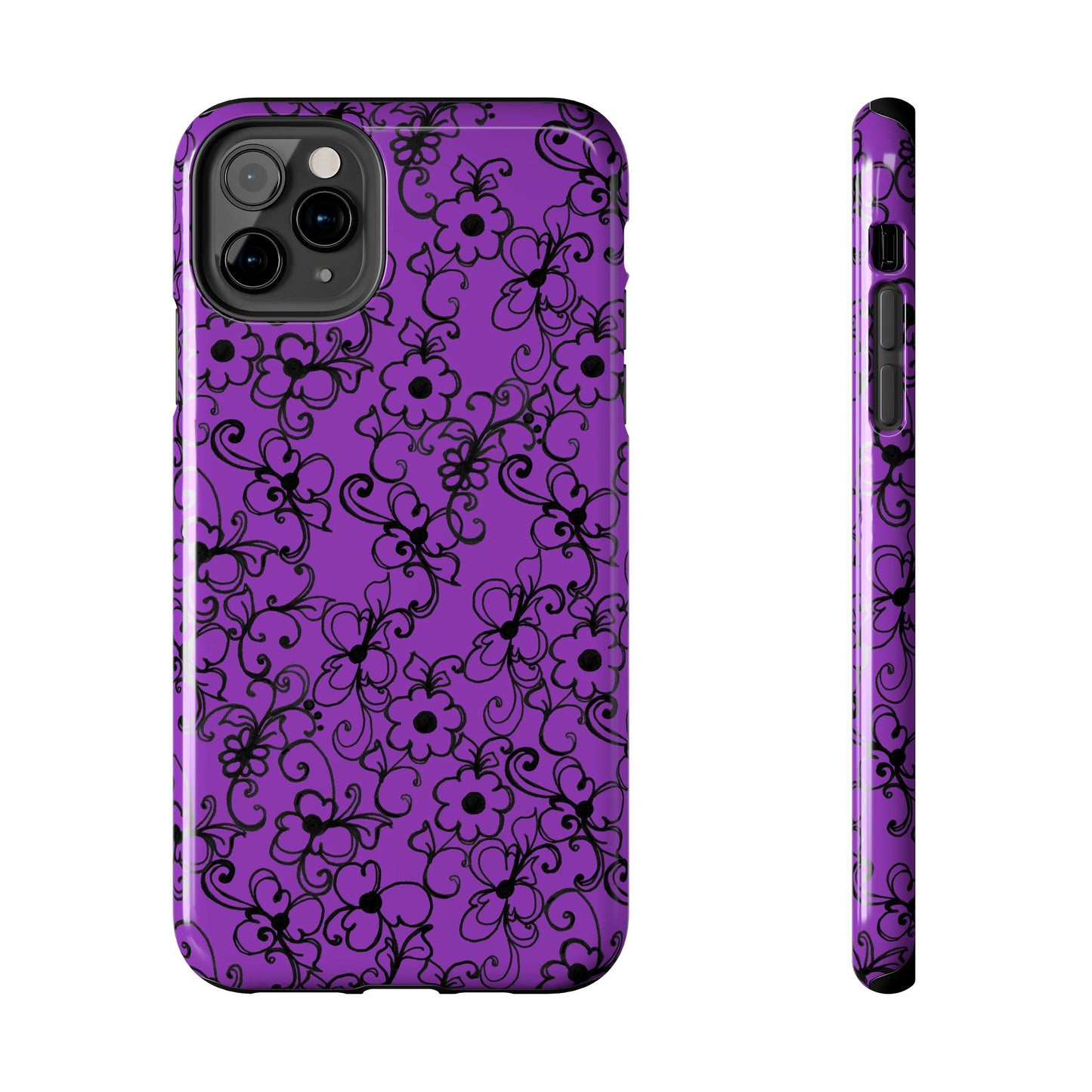 Daisy Jungle Purple Phone Case