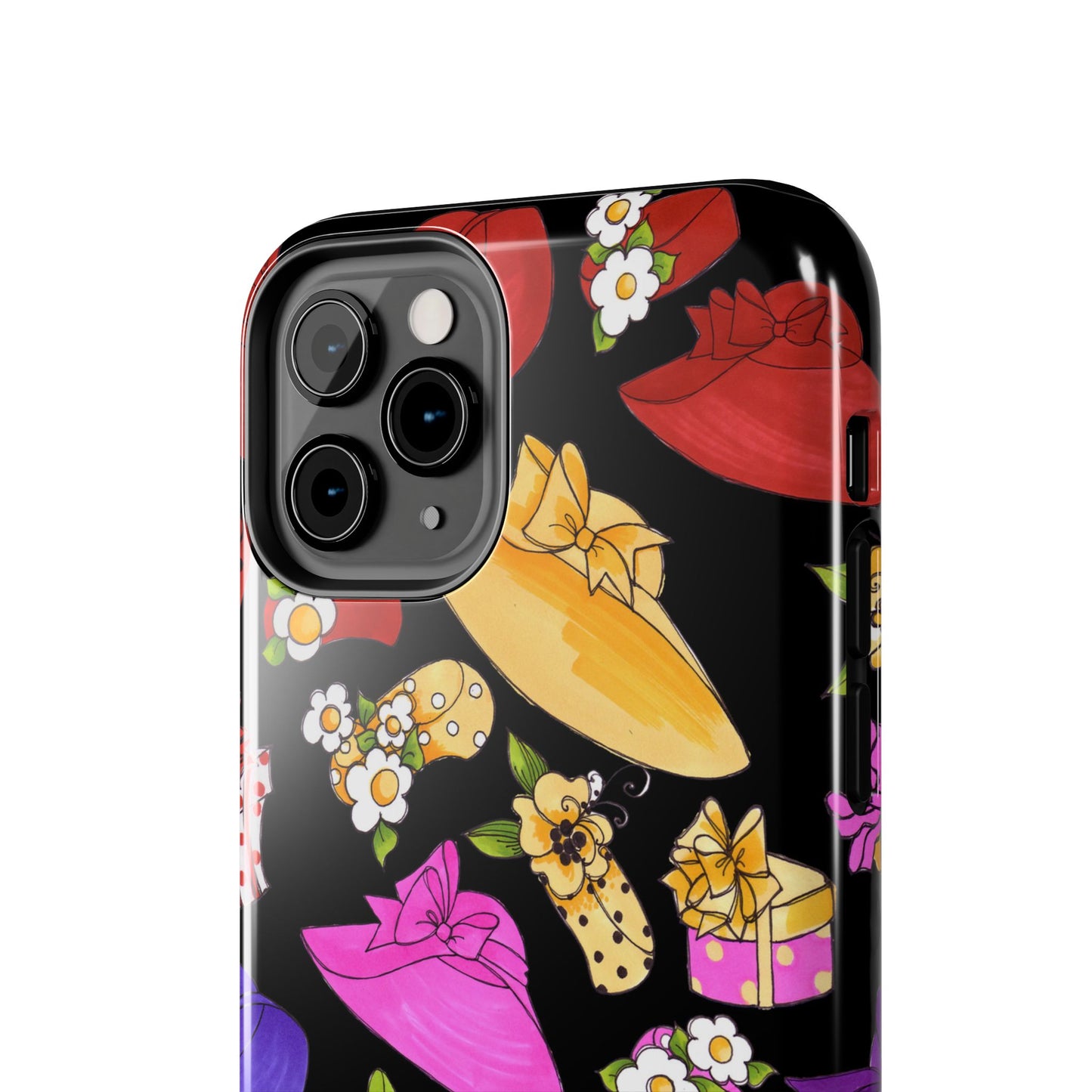 Accessories Tossed Black Phone Case