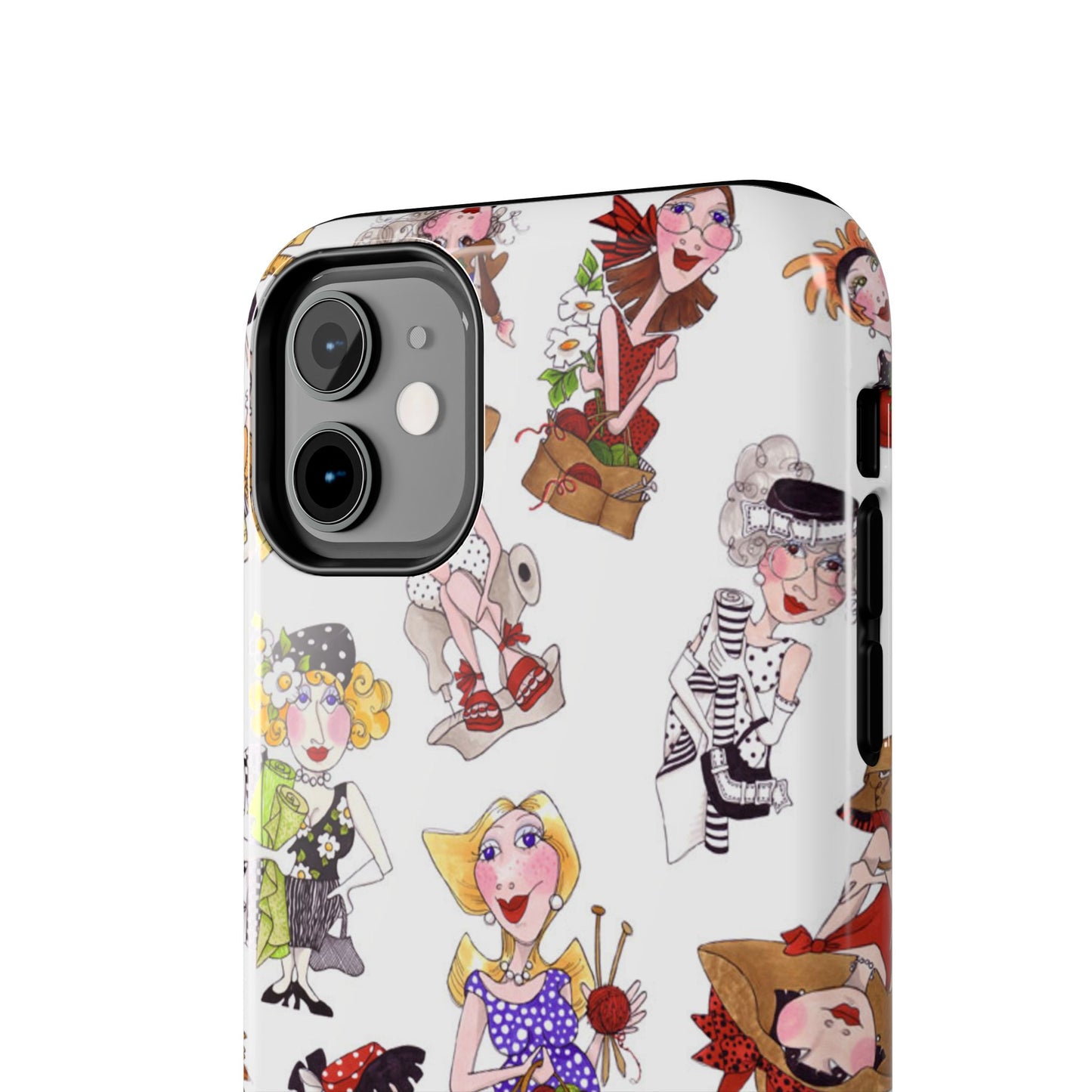 Creative Toss White Phone Case