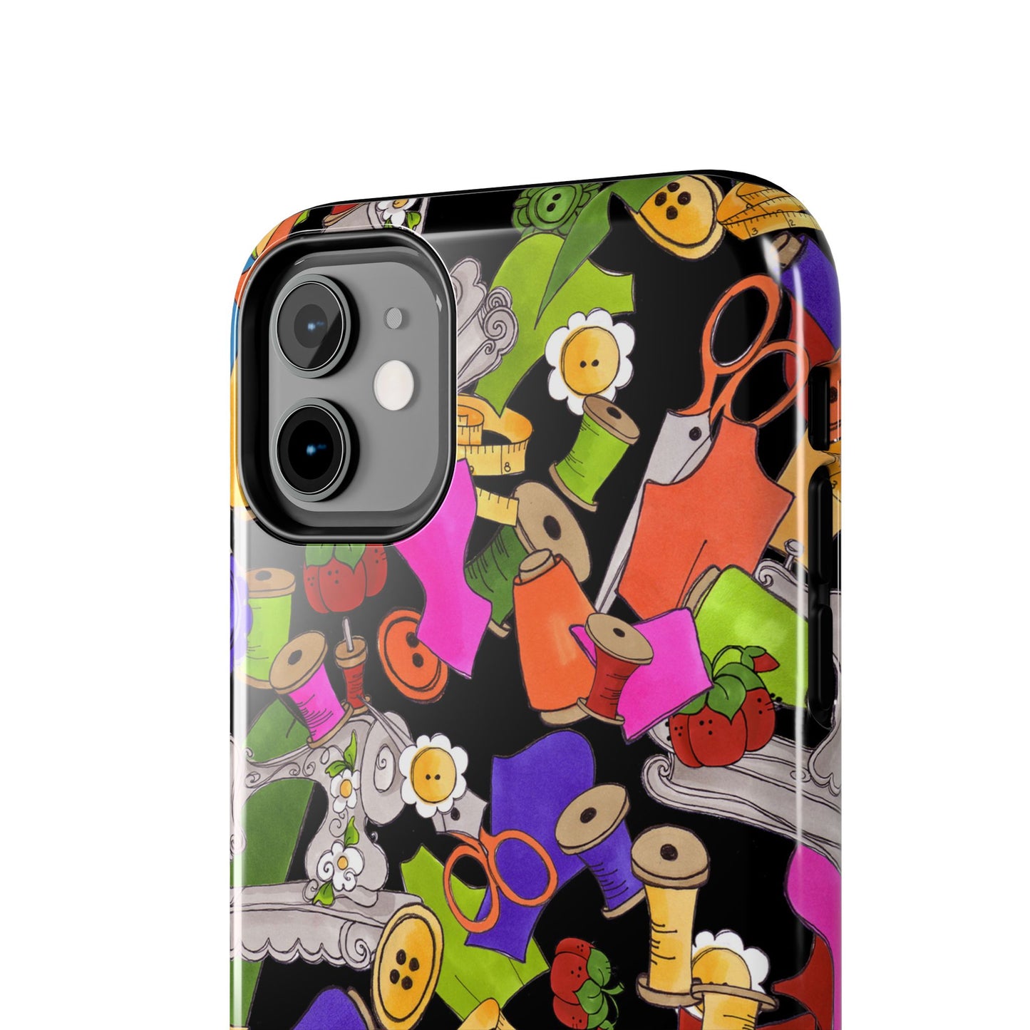 Kaleidasew Black Phone Case