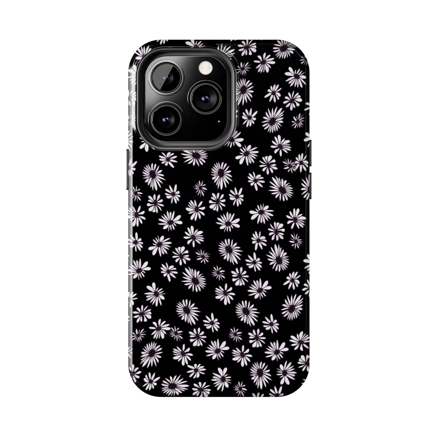 Random Daisy Black / White Phone Case