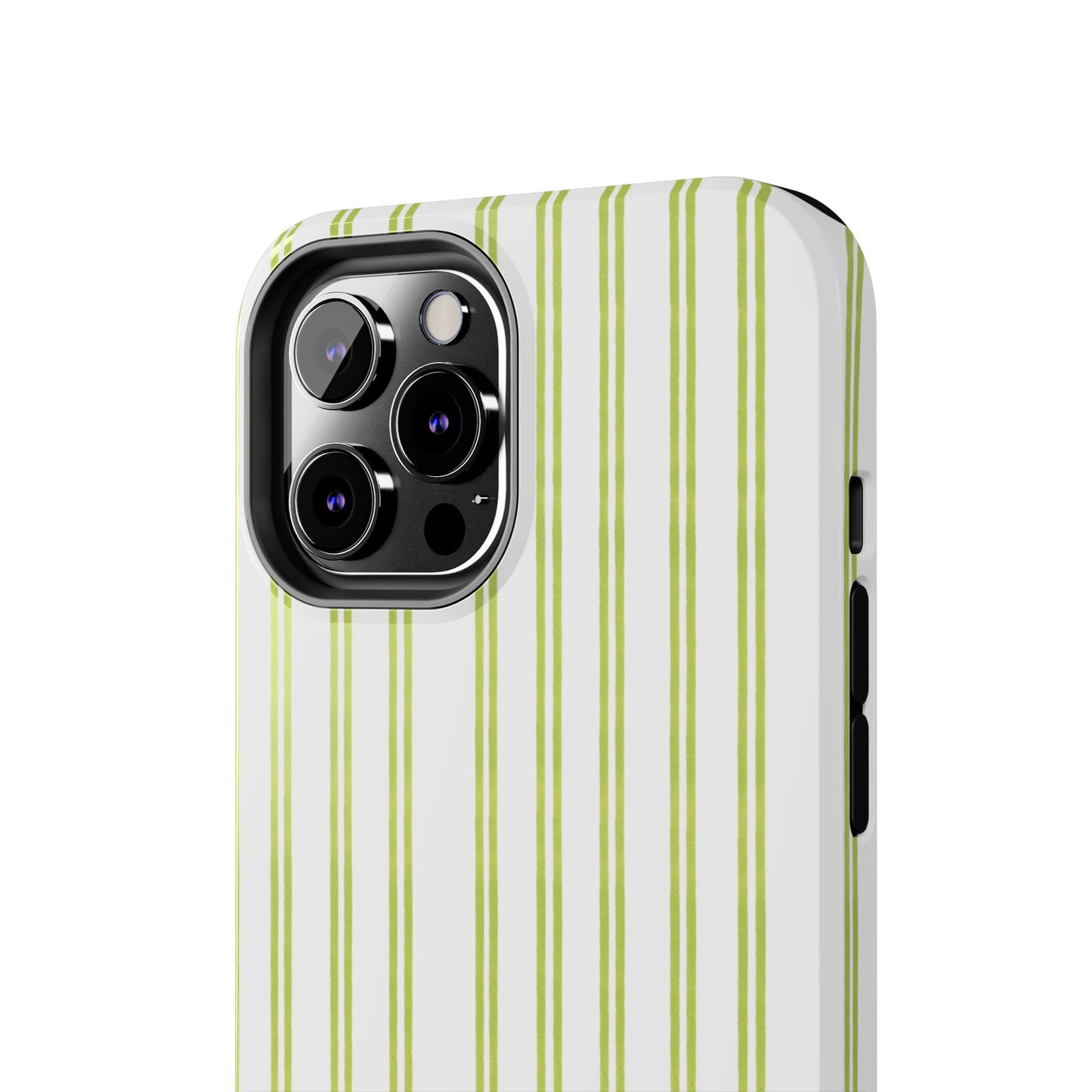 Green Double Stripe Phone Case