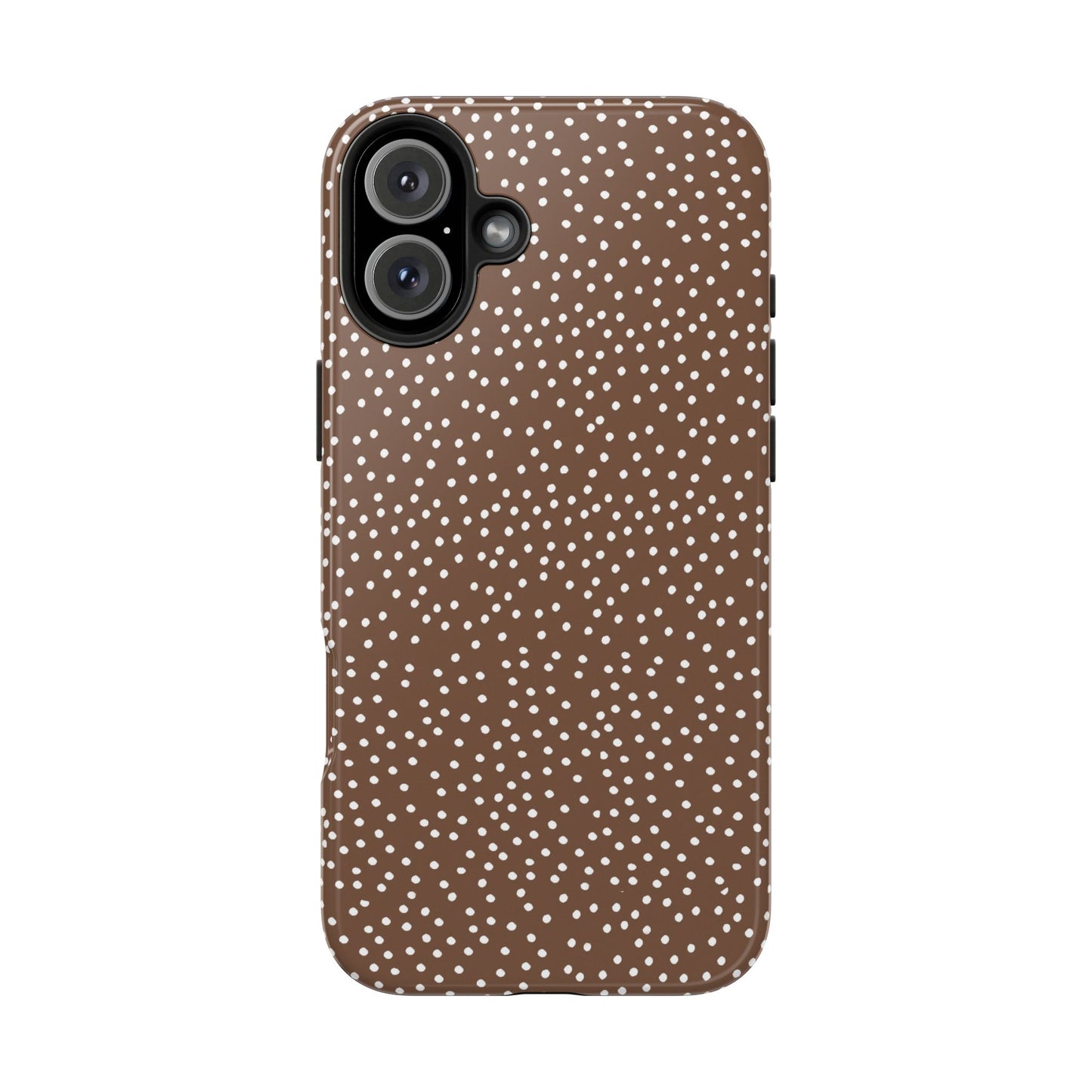 Dottible Chocolate / White Phone Case