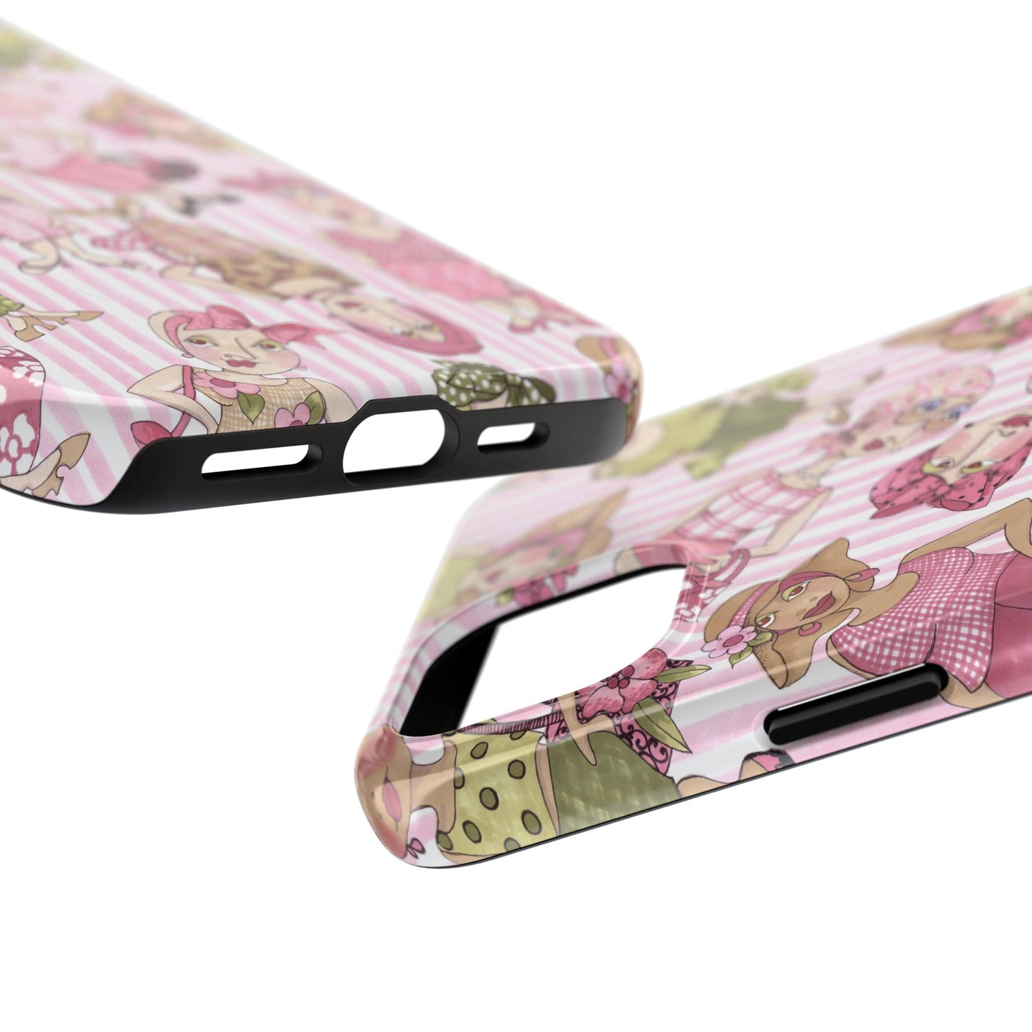 Tossed Ladies Pink Phone Case