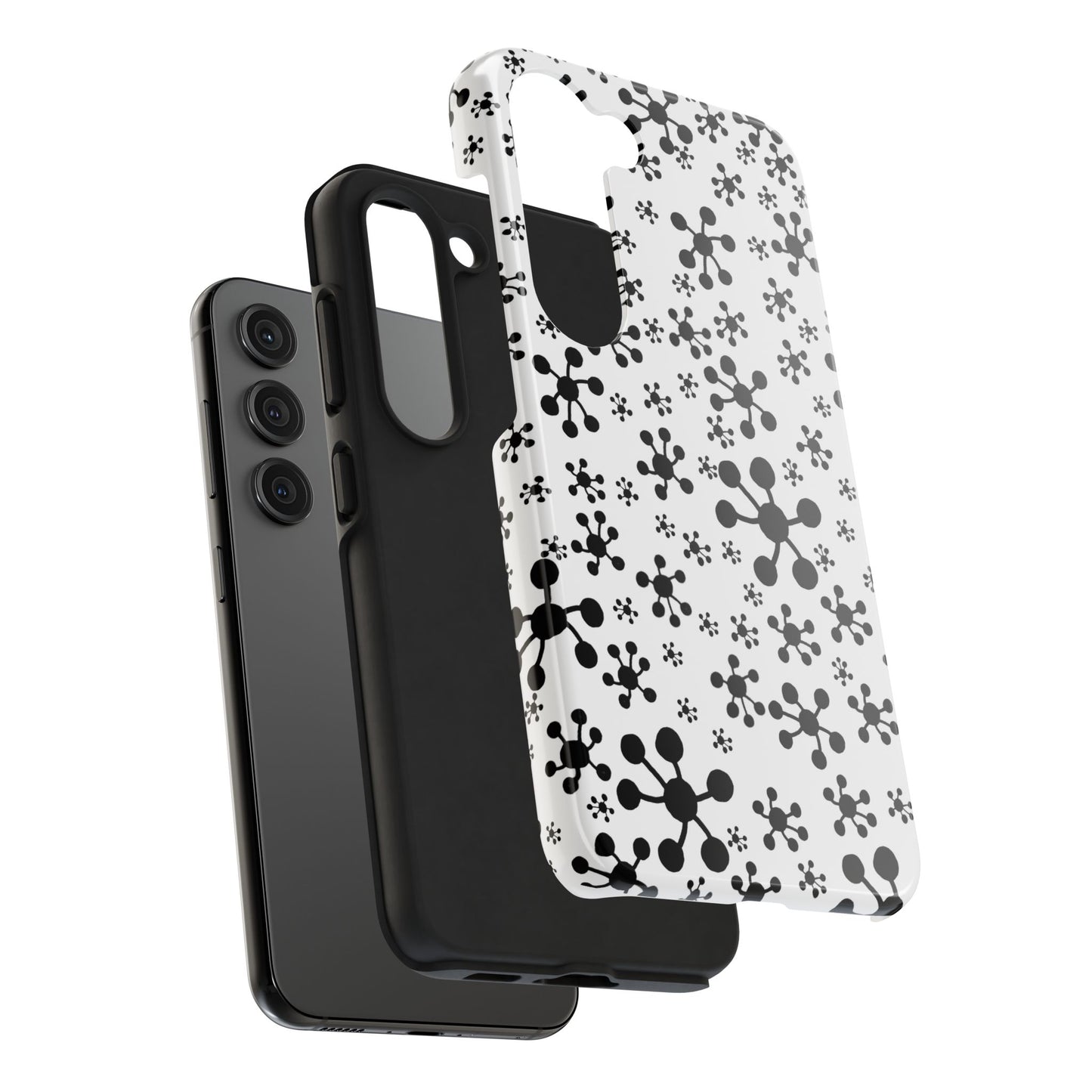 Jacks White / Black Phone Case