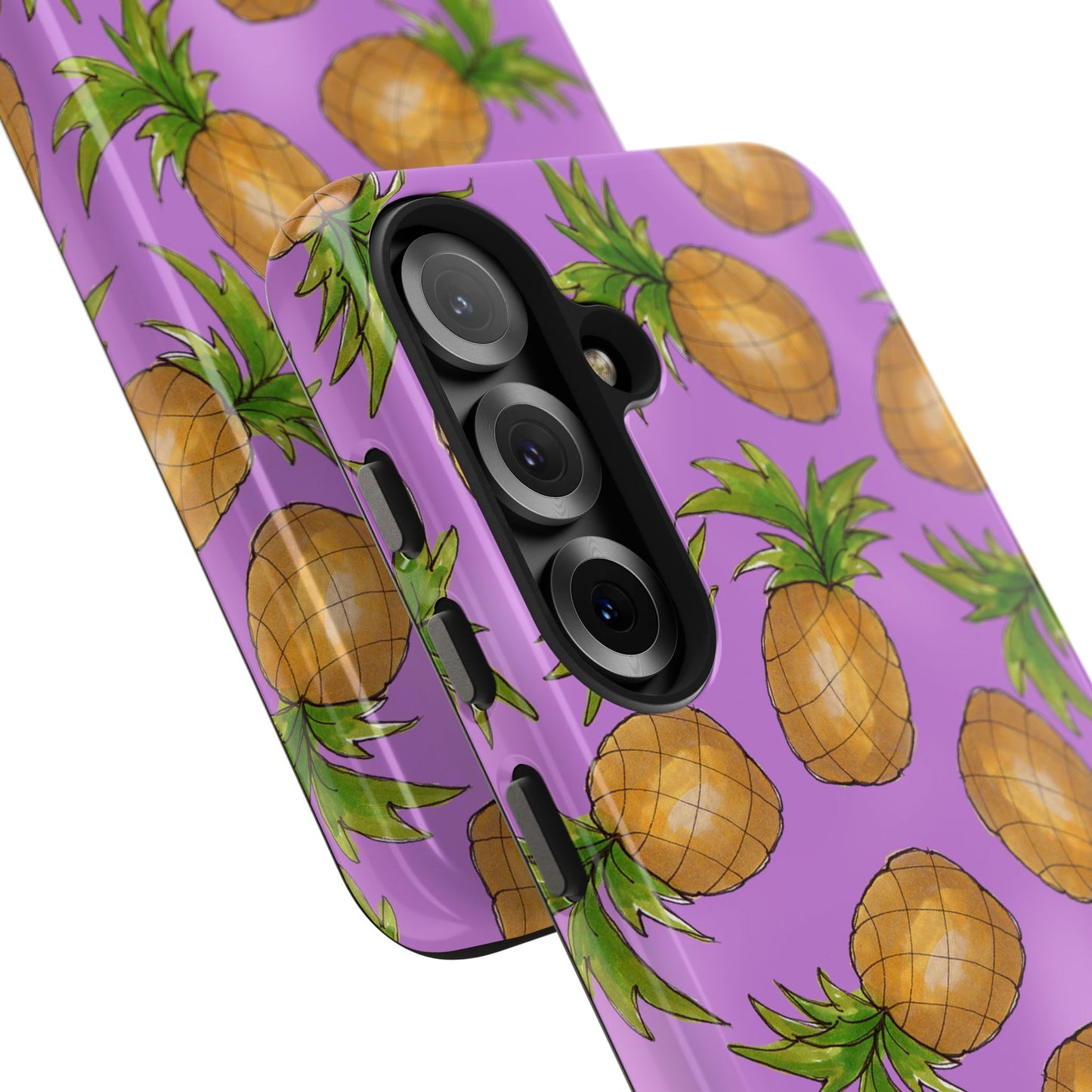 Pineapple Toss Lilac Phone Case