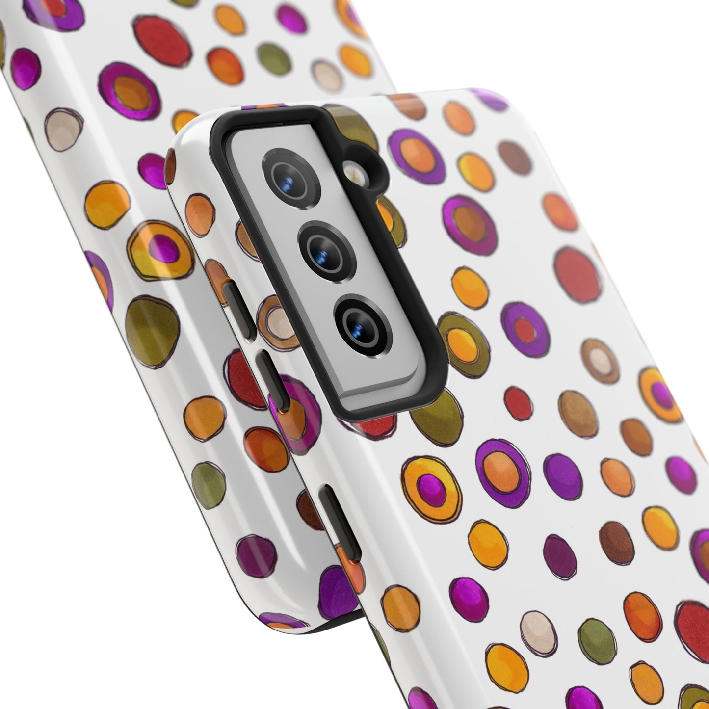 Sesame Dot White Phone Case