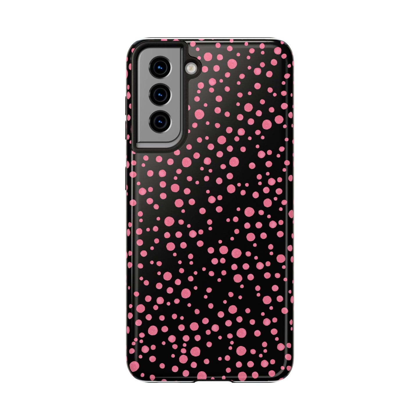 Balloon Dots Black / Pink Phone Case