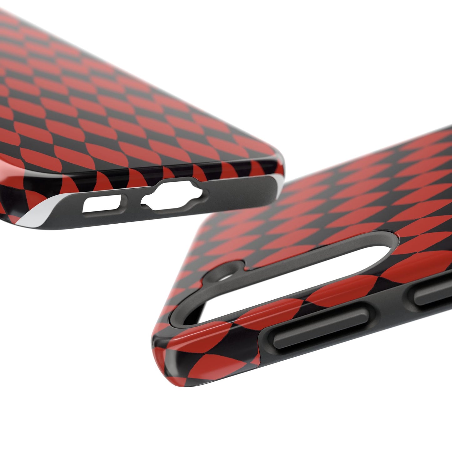 Diamond Red / Black Phone Case