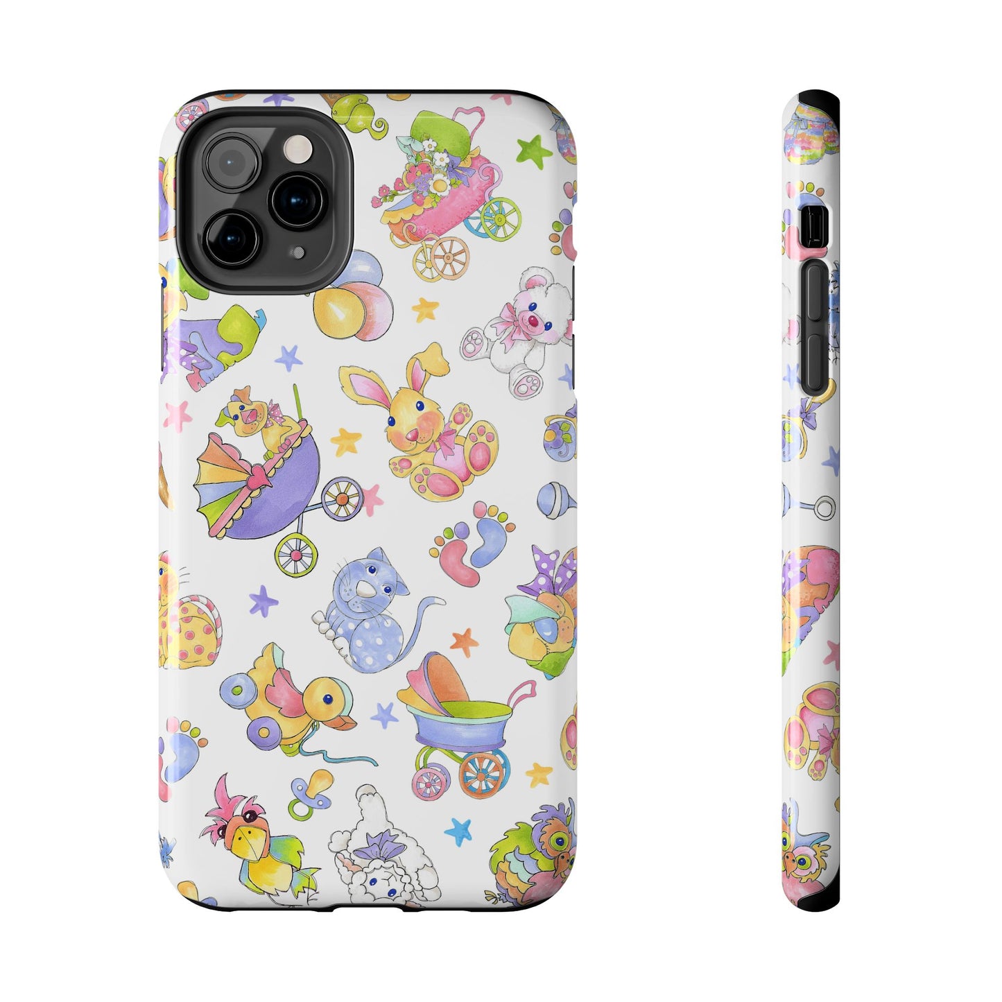 Busy Baby White Phone Case