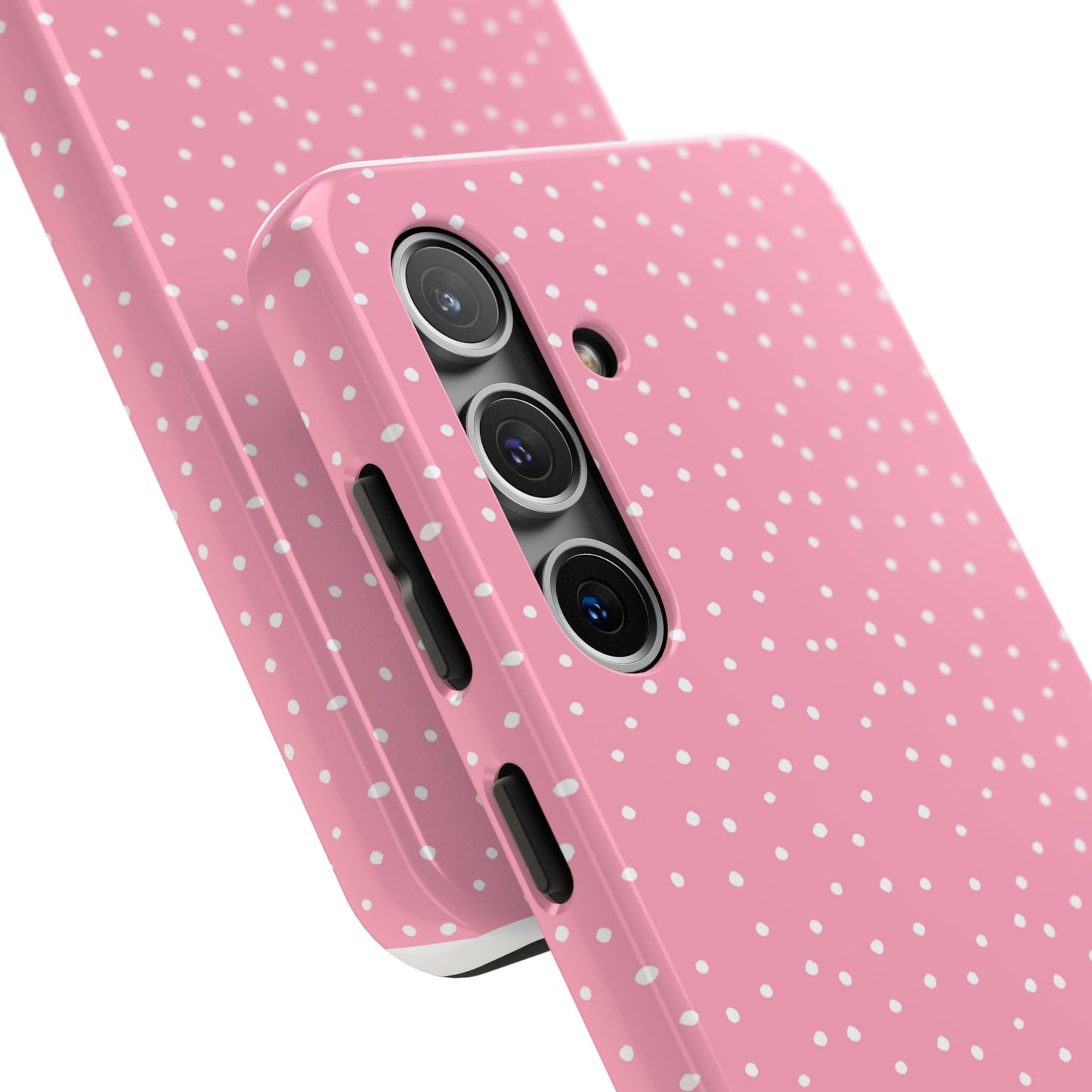 Dinky Dots Pink / White Phone Case