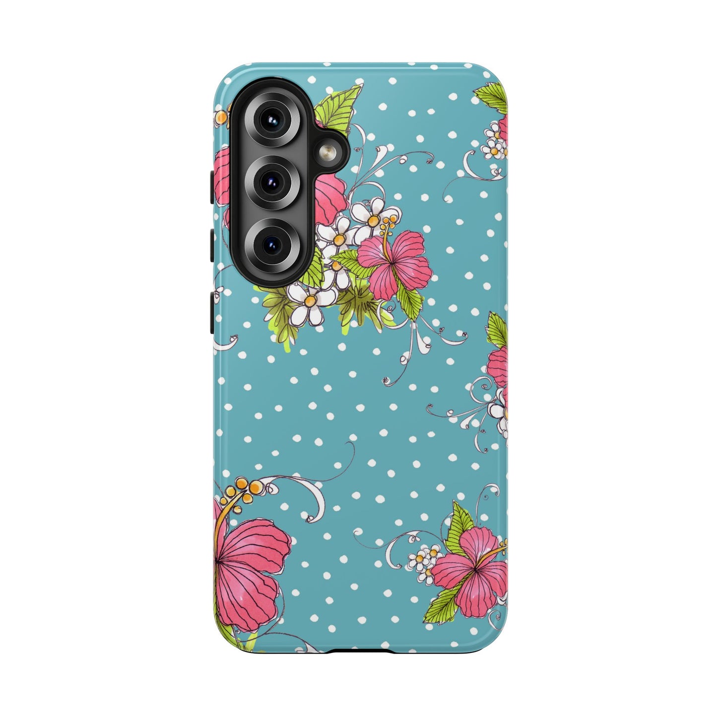 Lady Luau Turquoise Phone Case