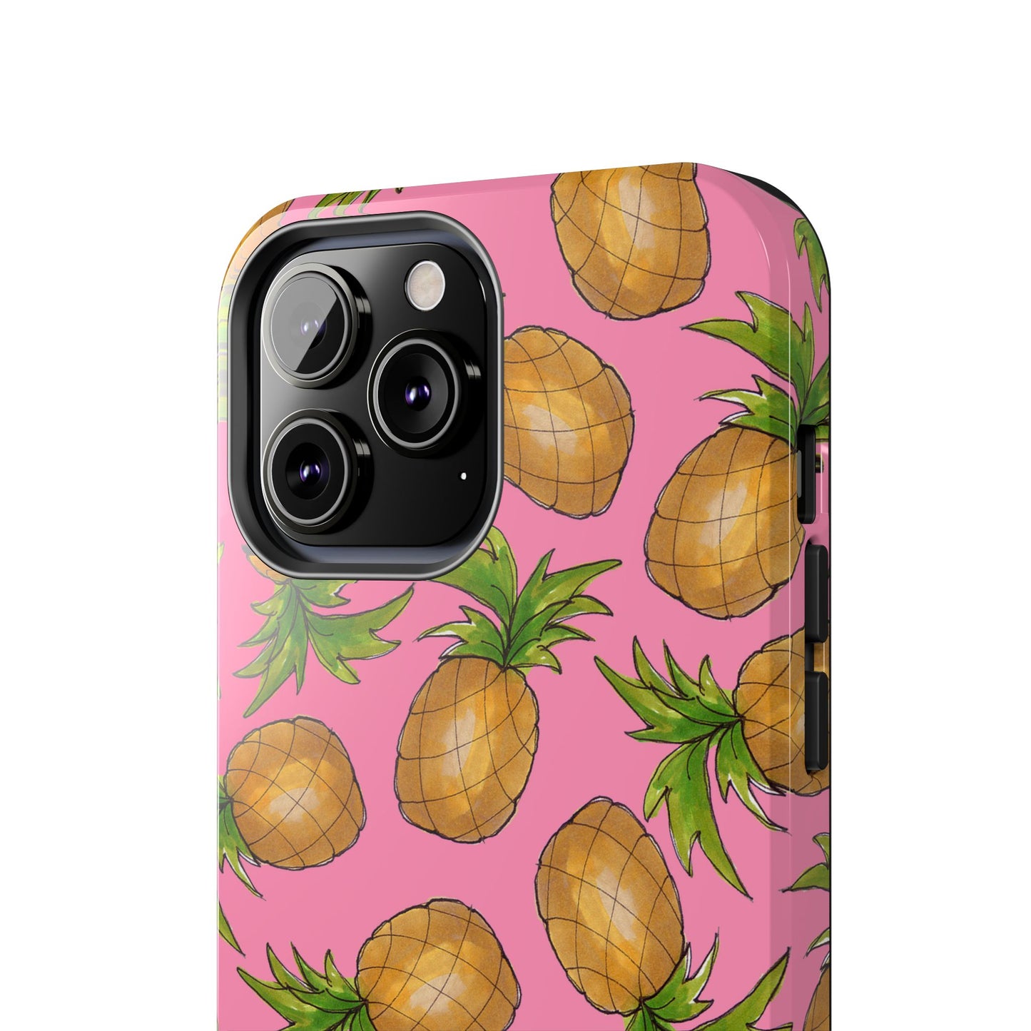 Pineapple Toss Pink Phone Case
