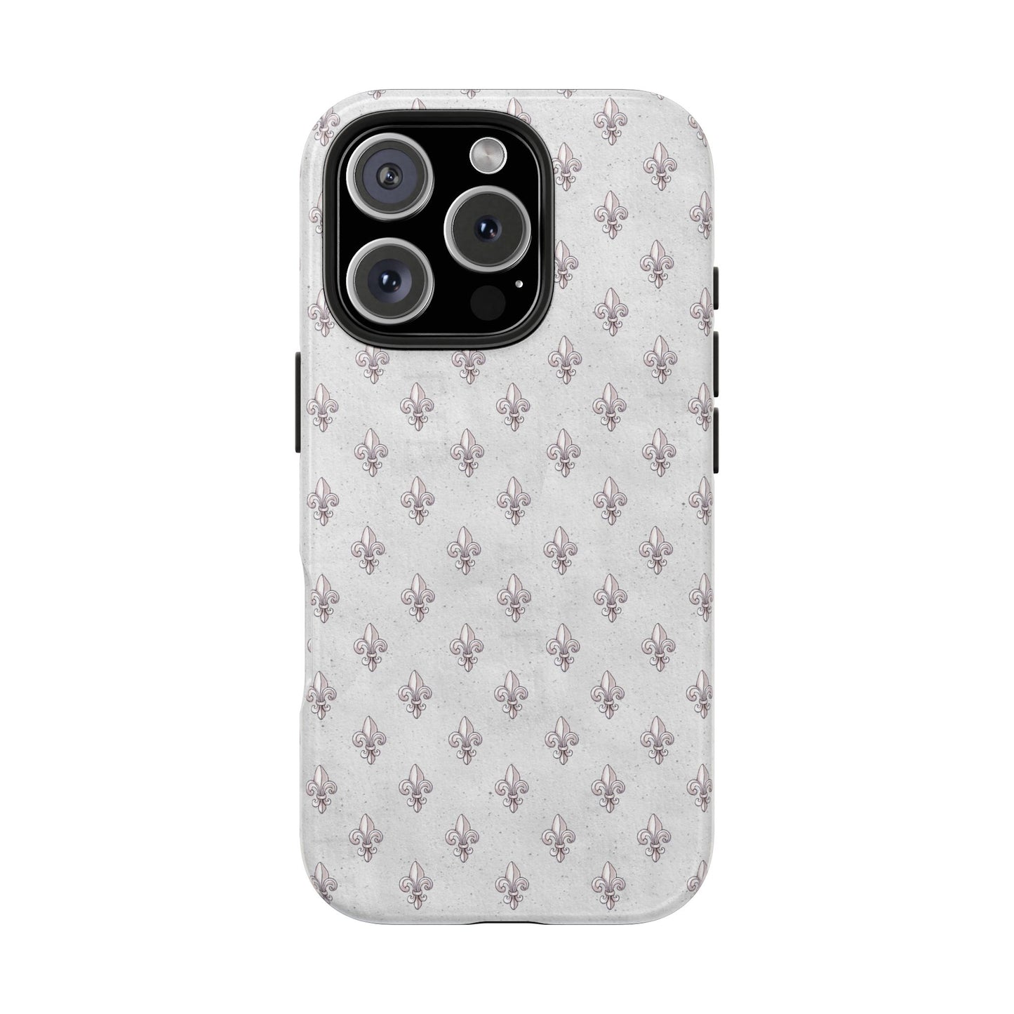 Fleurs Silver Phone Case