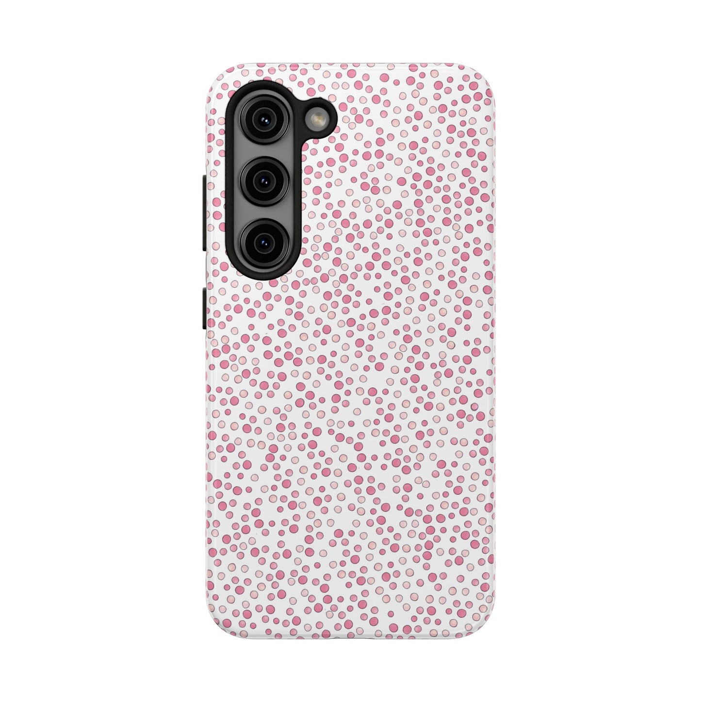 Water Spot Pink / White Phone Case