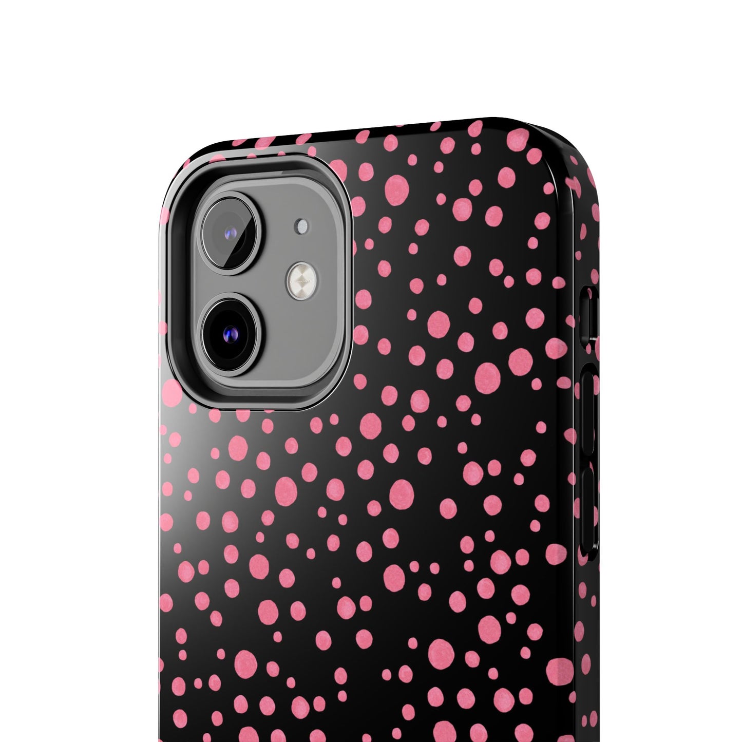 Balloon Dots Black / Pink Phone Case