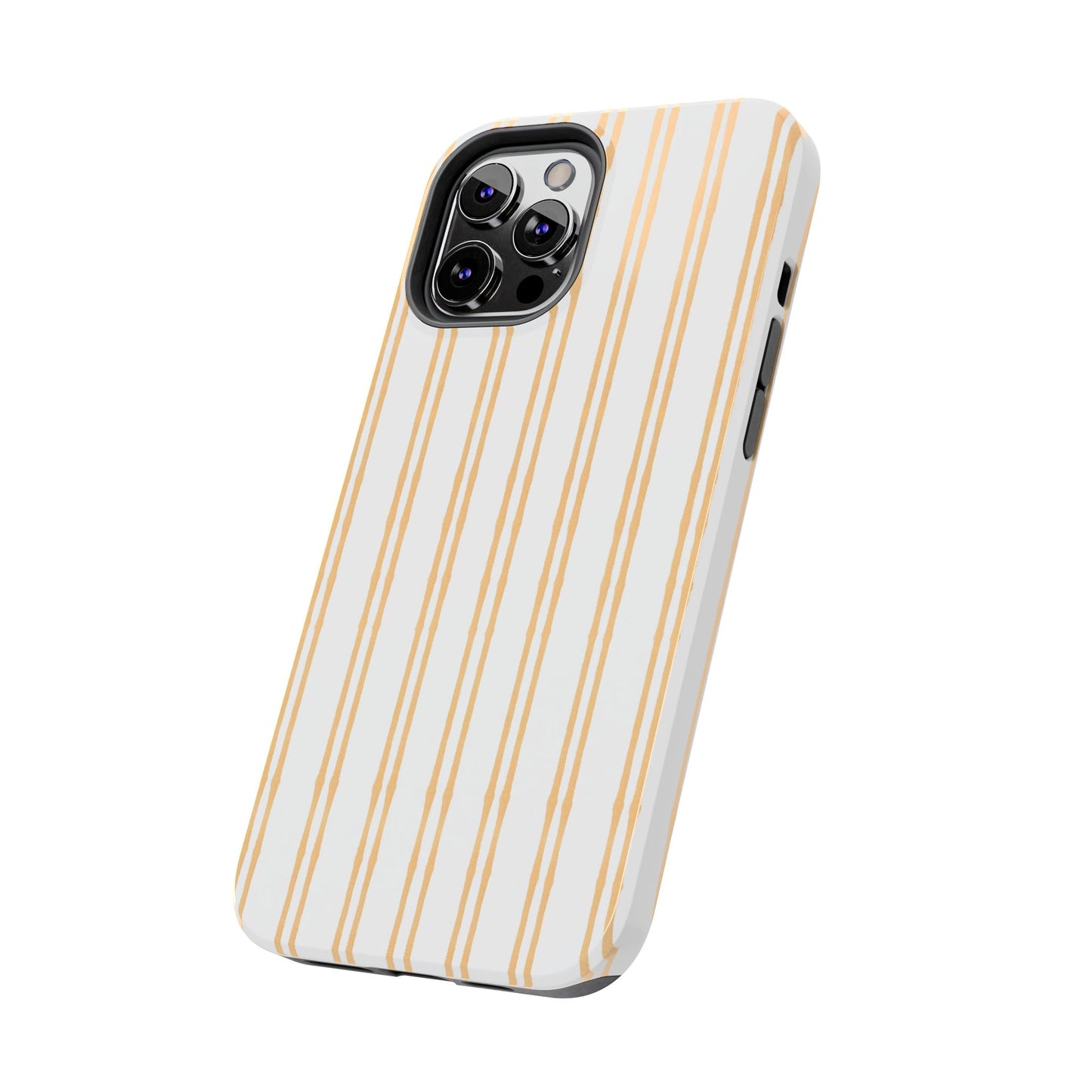 Double Stripe Yellow Phone Case