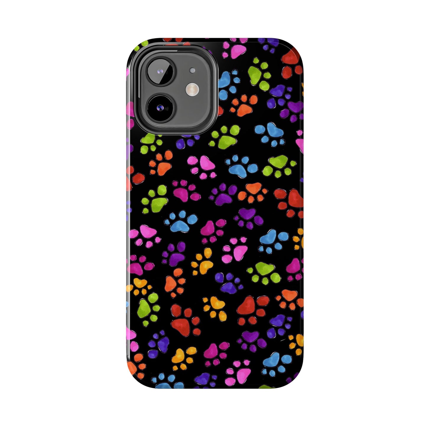 Fancy Paws Black Phone Case