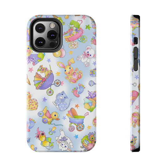 Busy Baby Blue Sky Phone Case