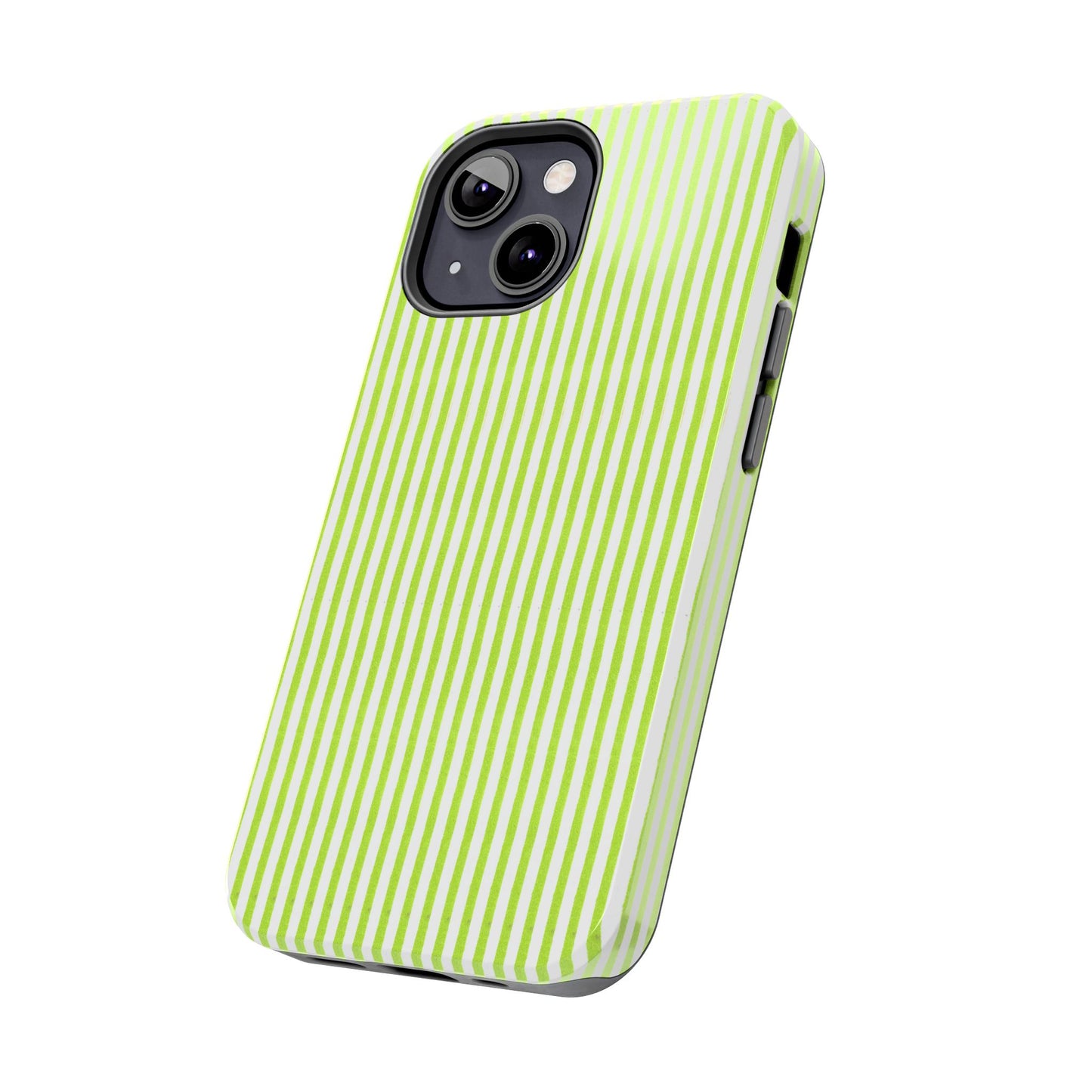 Golf Stripe Lime Phone Case