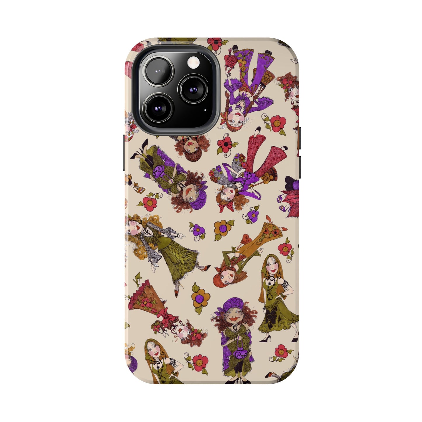 Tossed Gypsies Muslin Phone Case