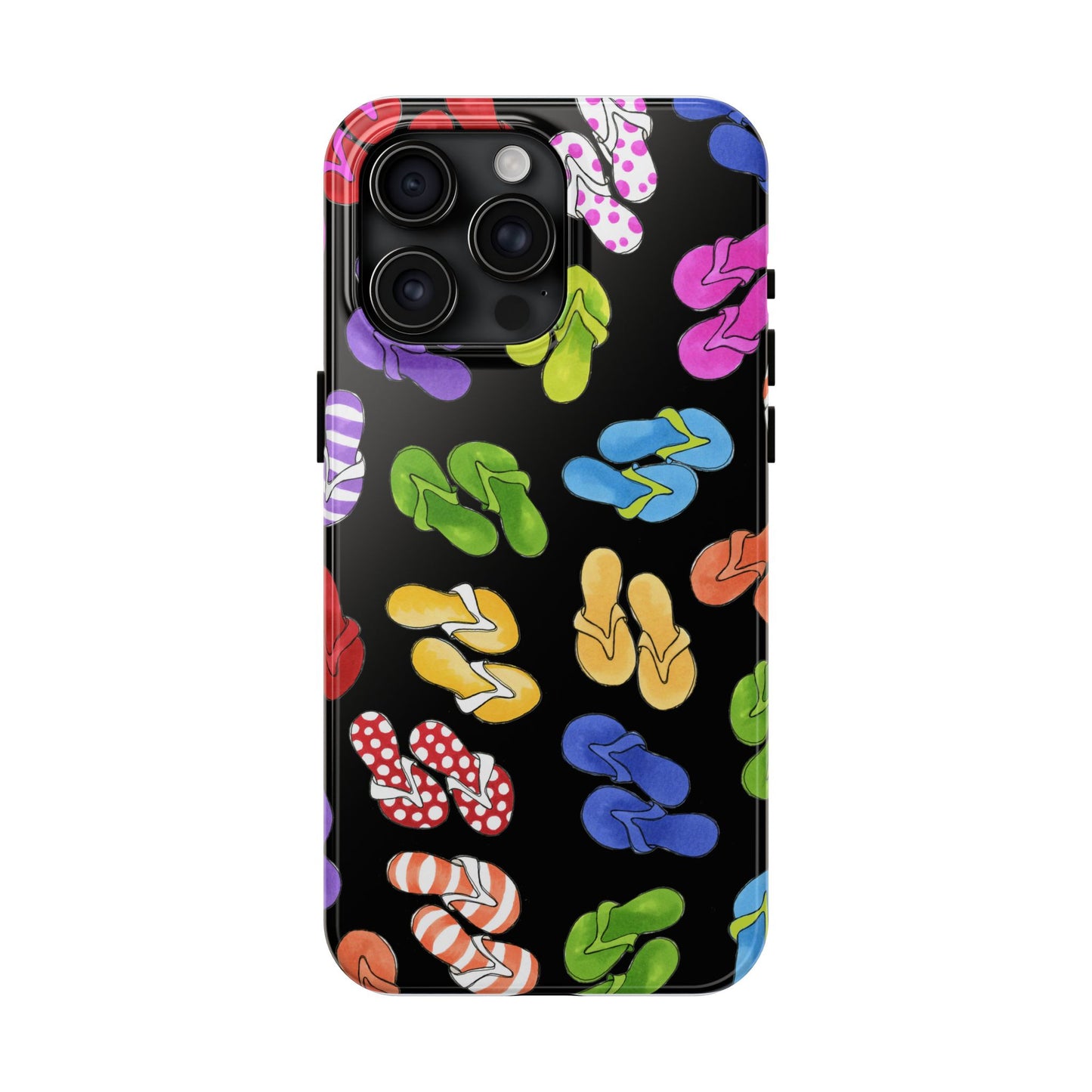 Fun Flops Black Phone Case