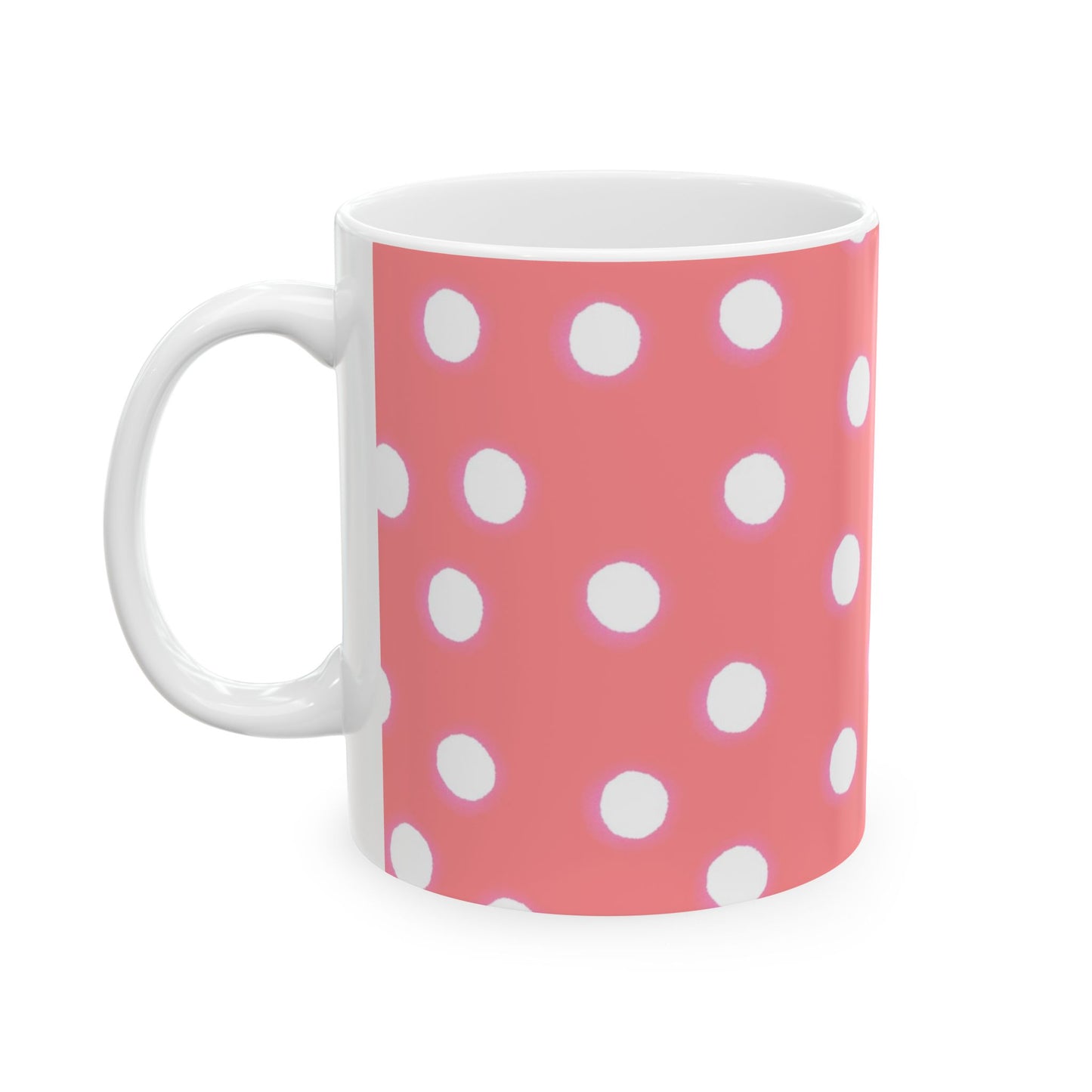 Plump Dots Coral Cup