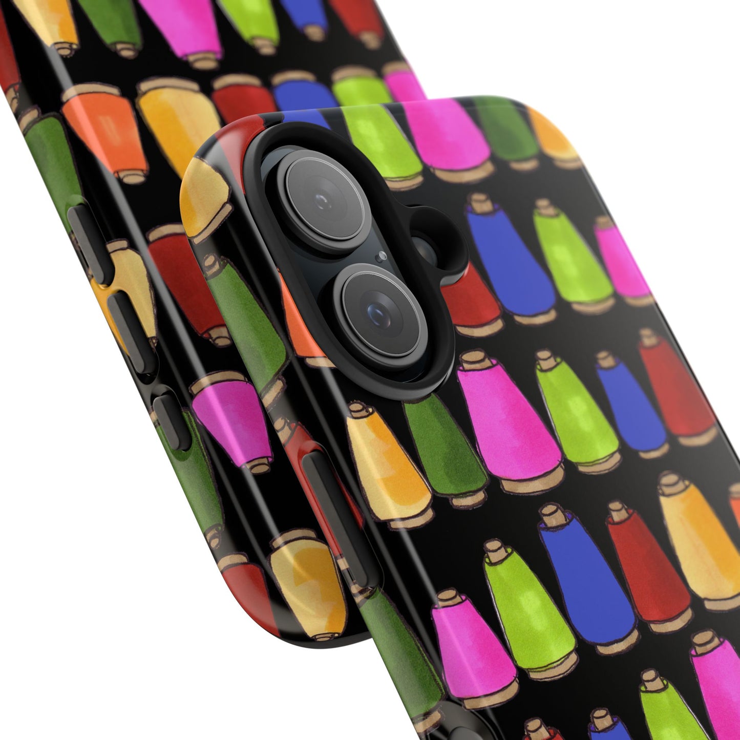 Coneiferous Black / Multi Phone Case