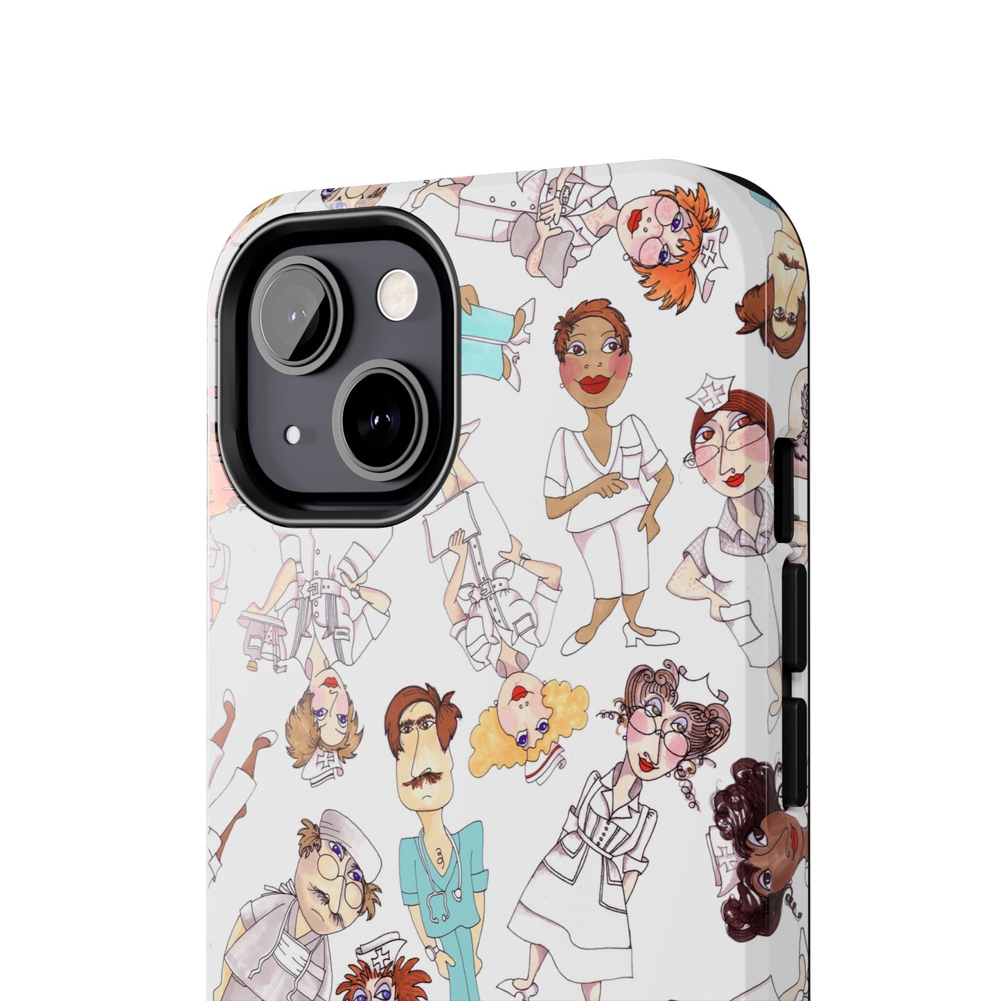 Happy Staff White Phone Case