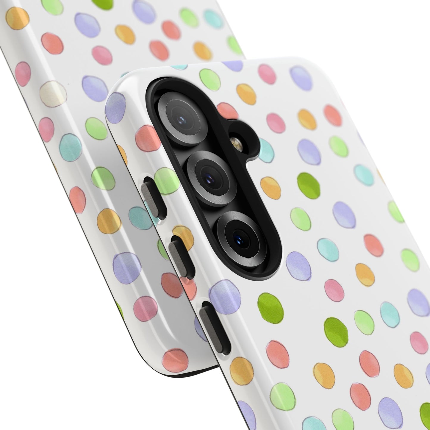 Happy Dots White Phone Case