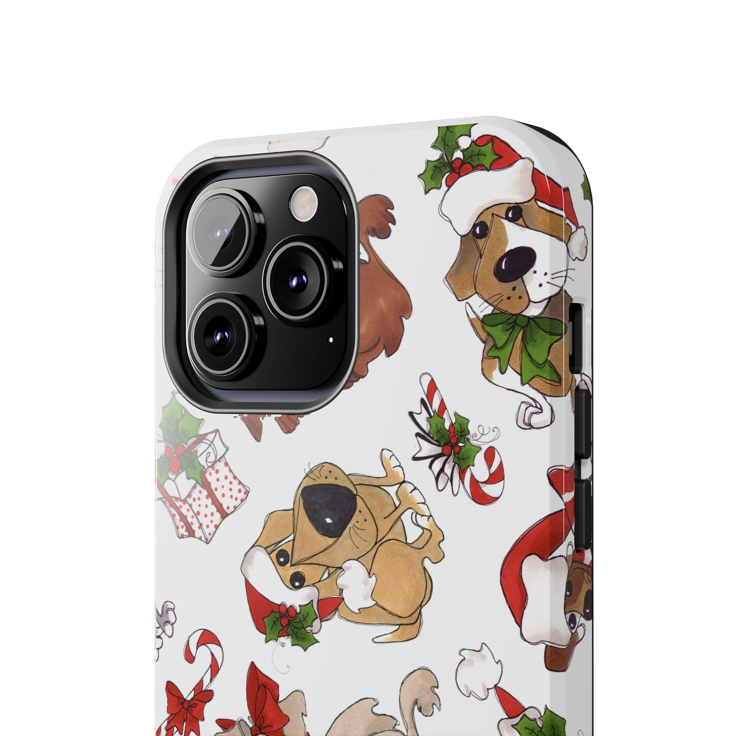 Doggie Toss White Phone Case