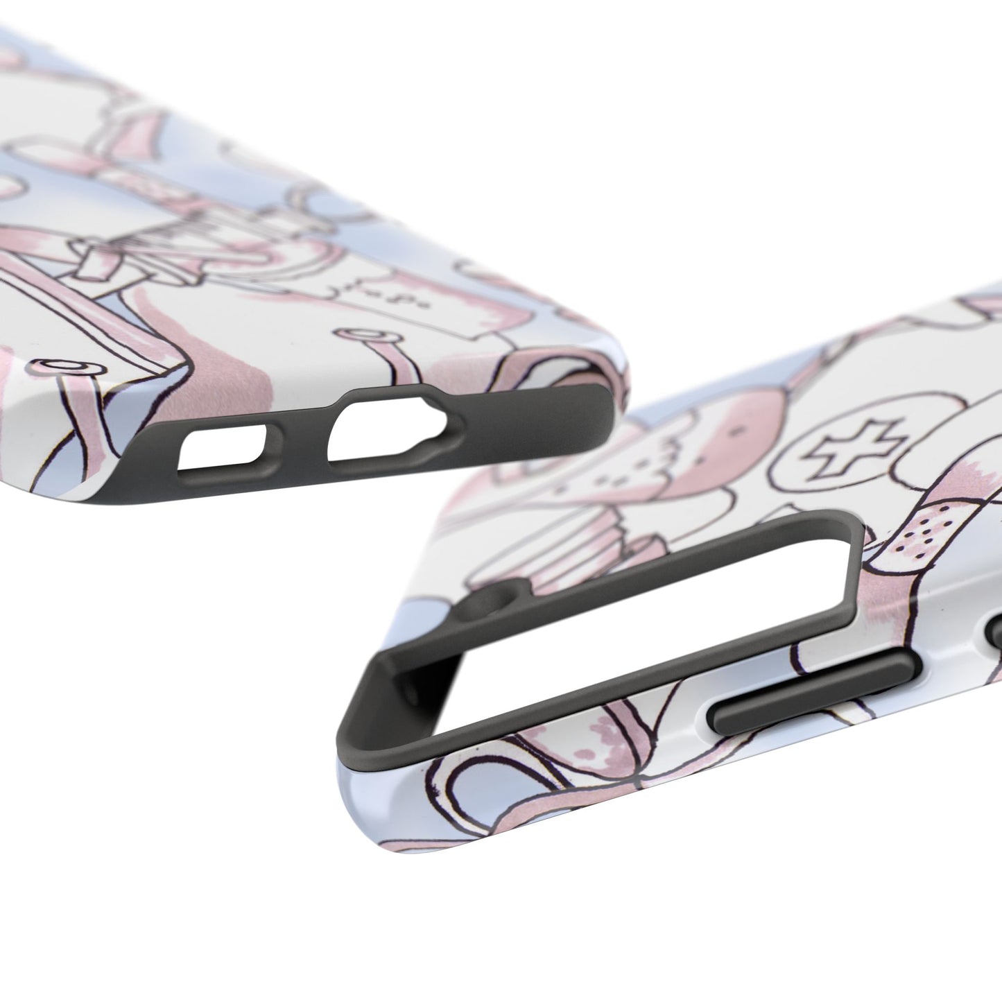 Med Stuff Blue Phone Case