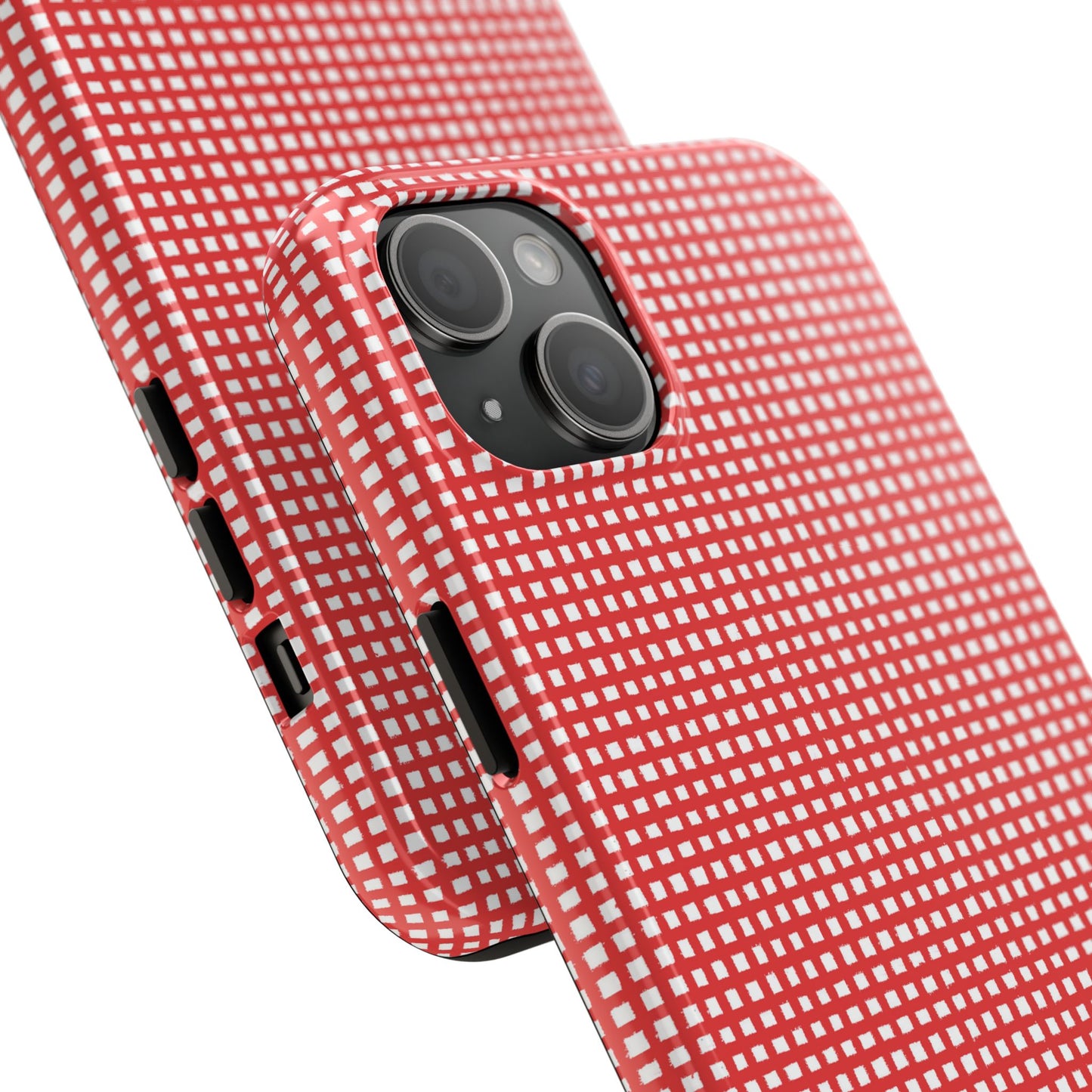 Chipper Check Red Phone Case