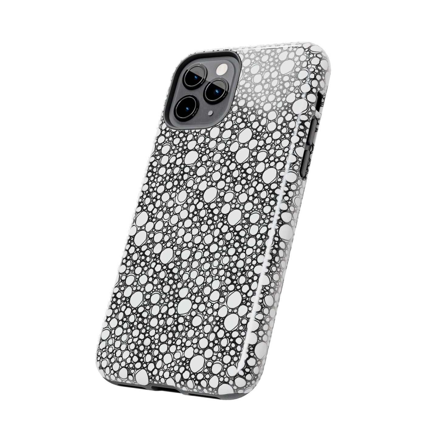 Air Bubbles Black Phone Case