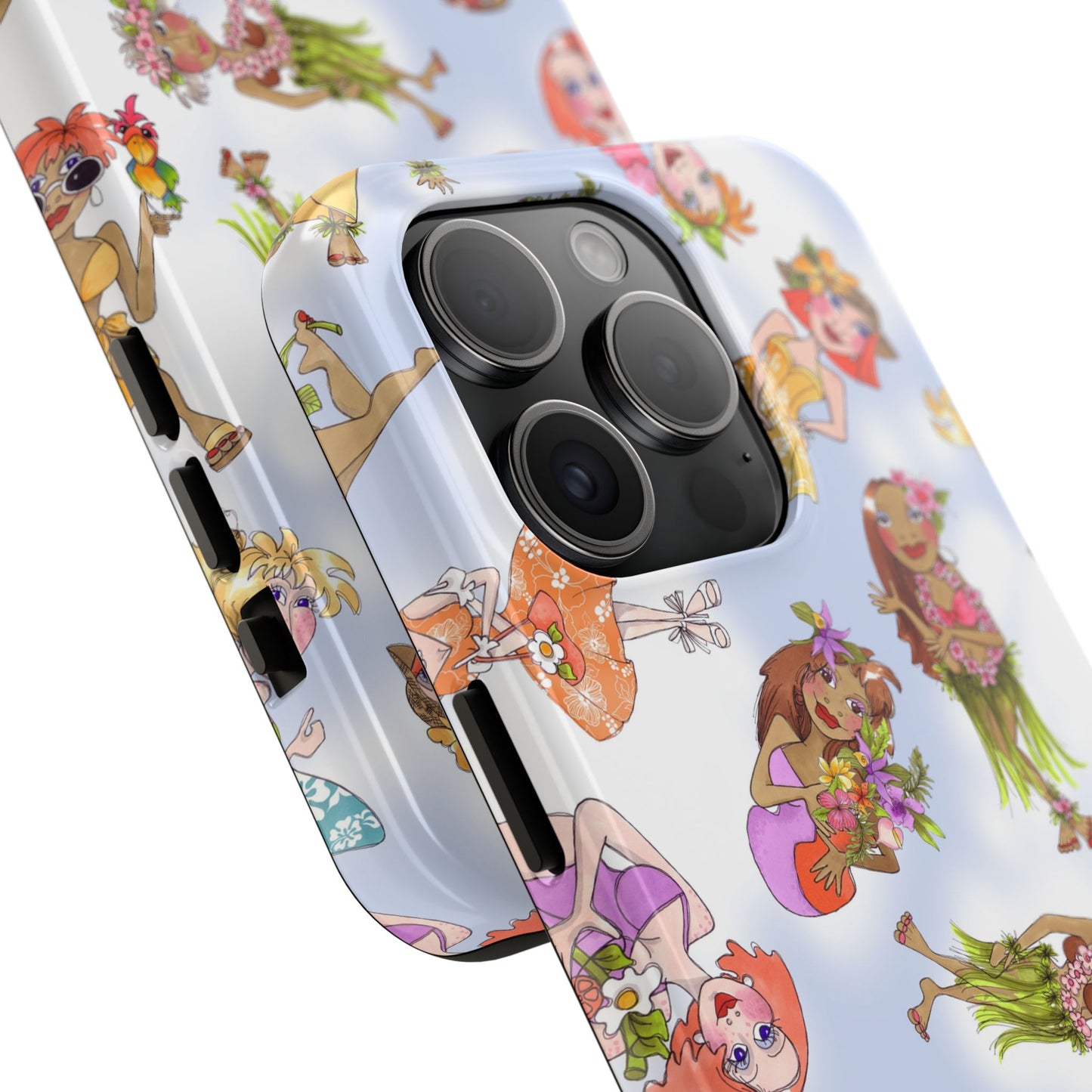 Island Toss Blue Sky Phone Case