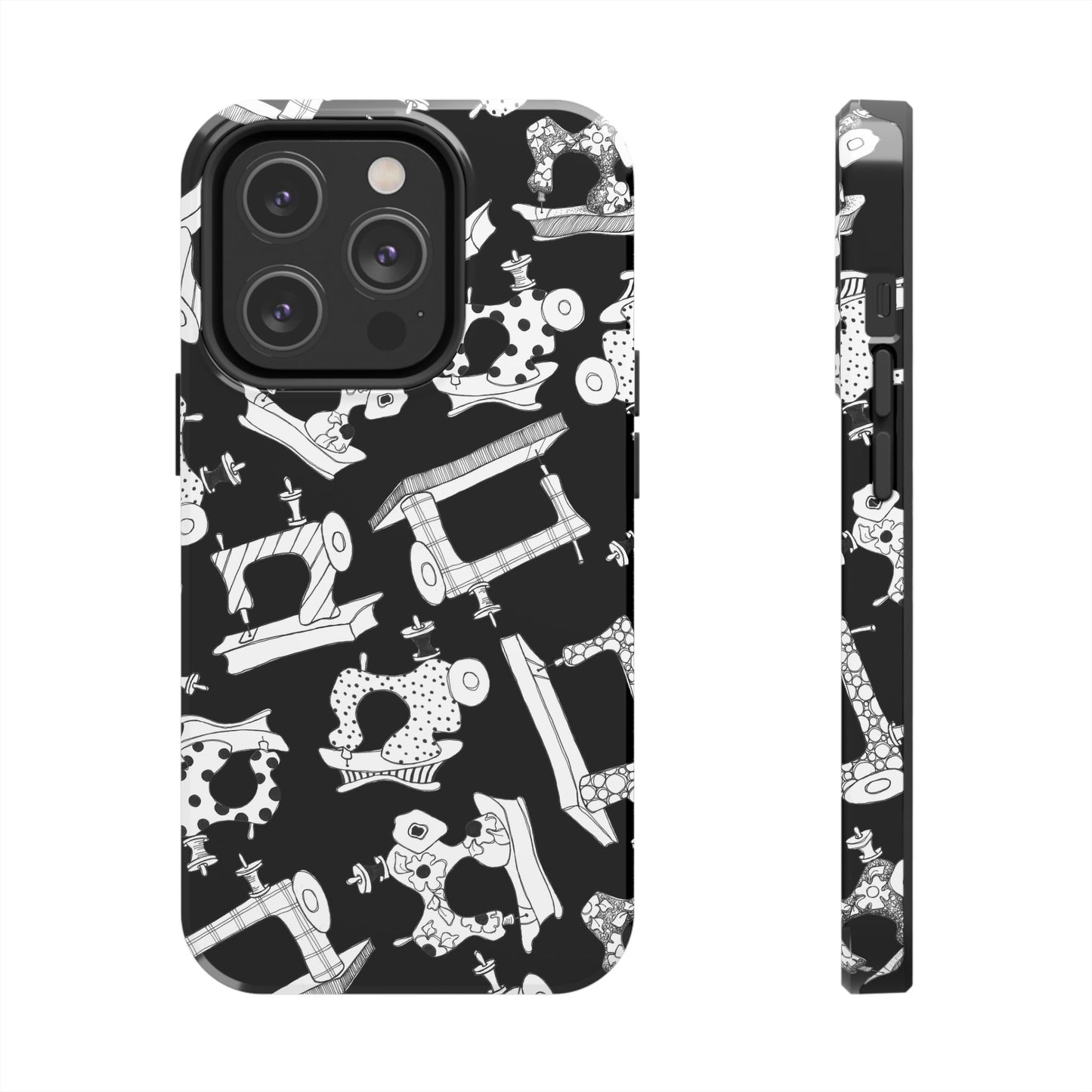 Sew Essential Black Phone Case