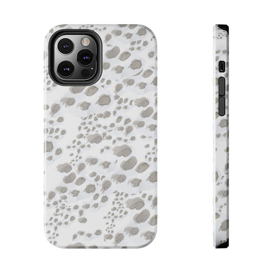 Kitty Dots White Phone Case