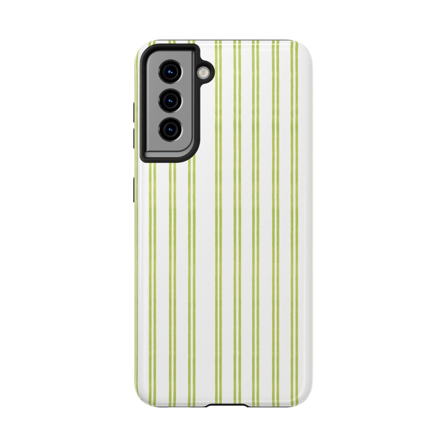 Green Double Stripe Phone Case