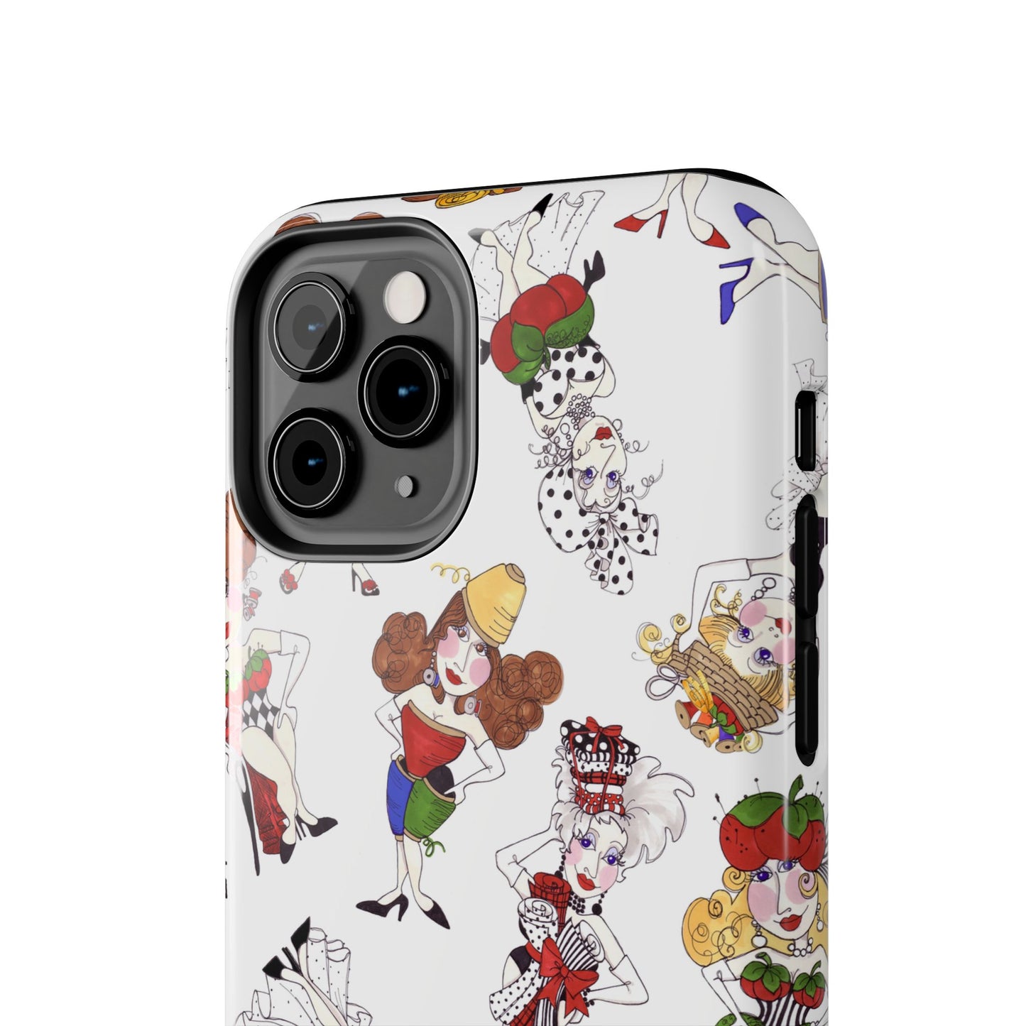 Sew Tossed White Phone Case