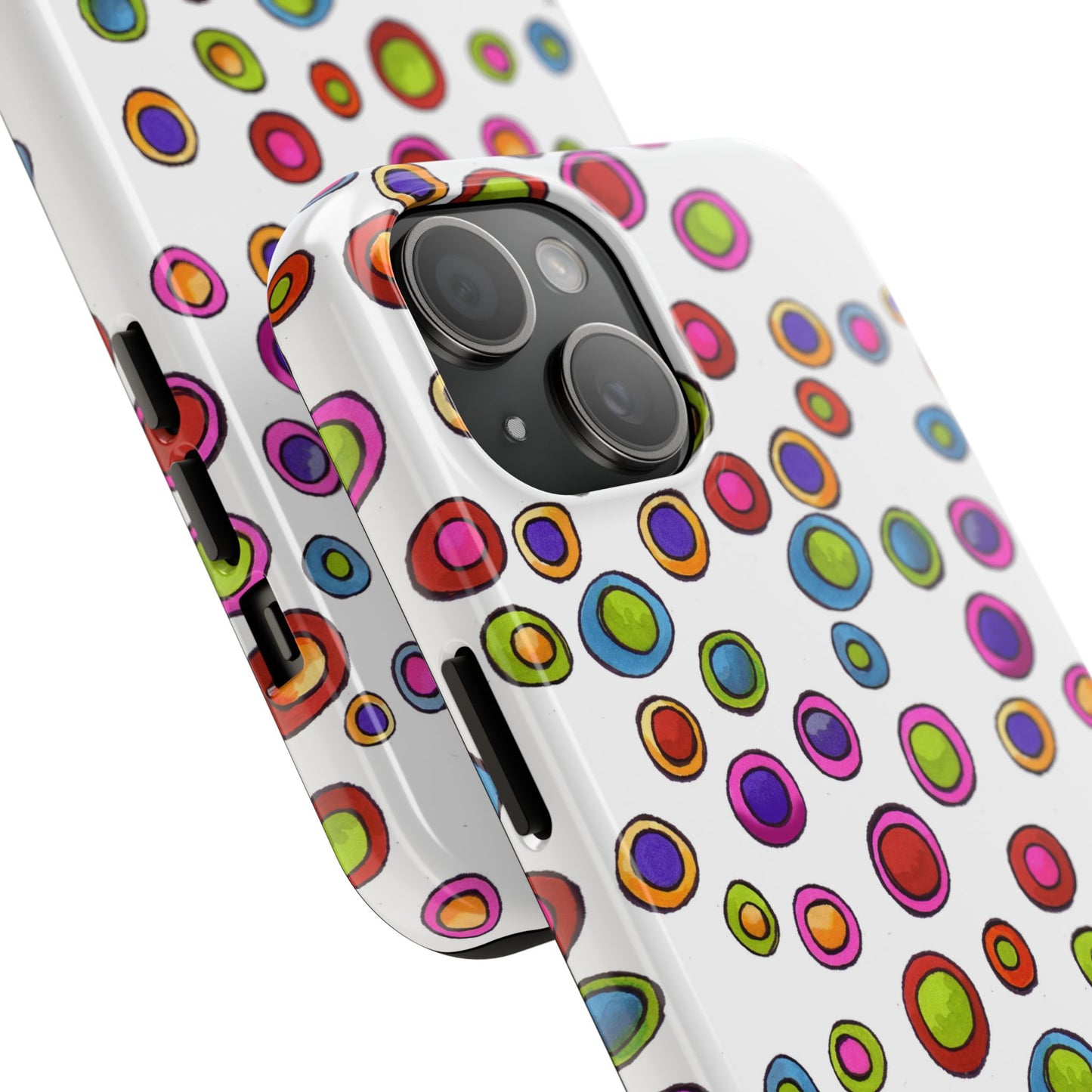 Dopey Dots White Phone Case