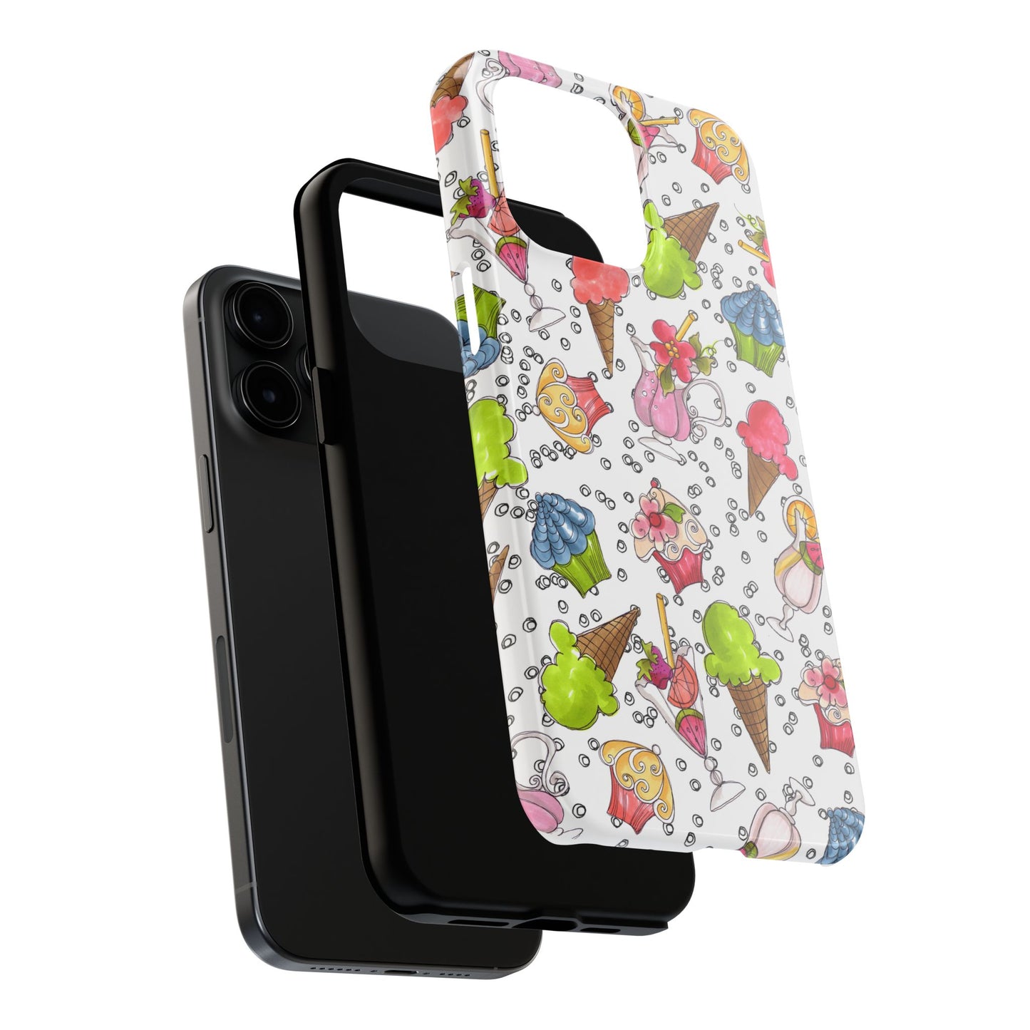Resort Food White Phone Case