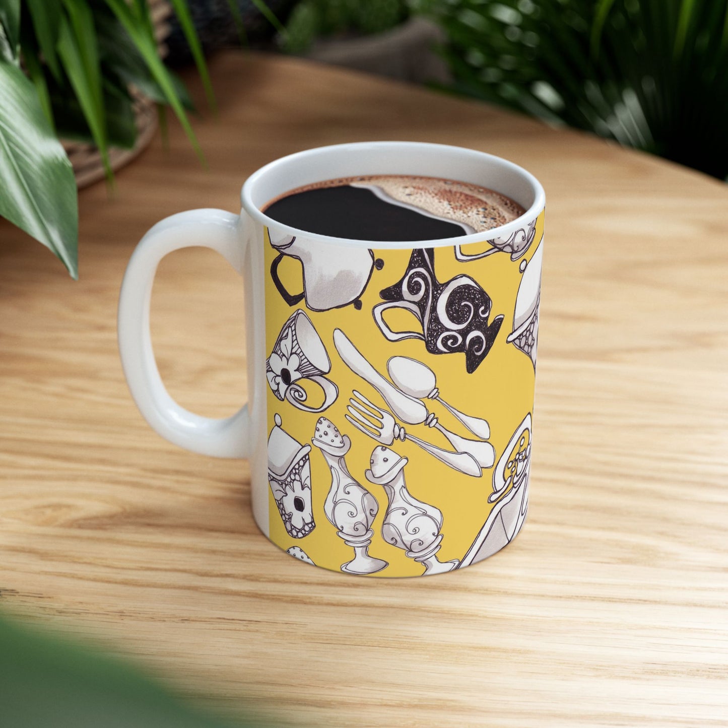 The Kitchen Sink Yellow Cup