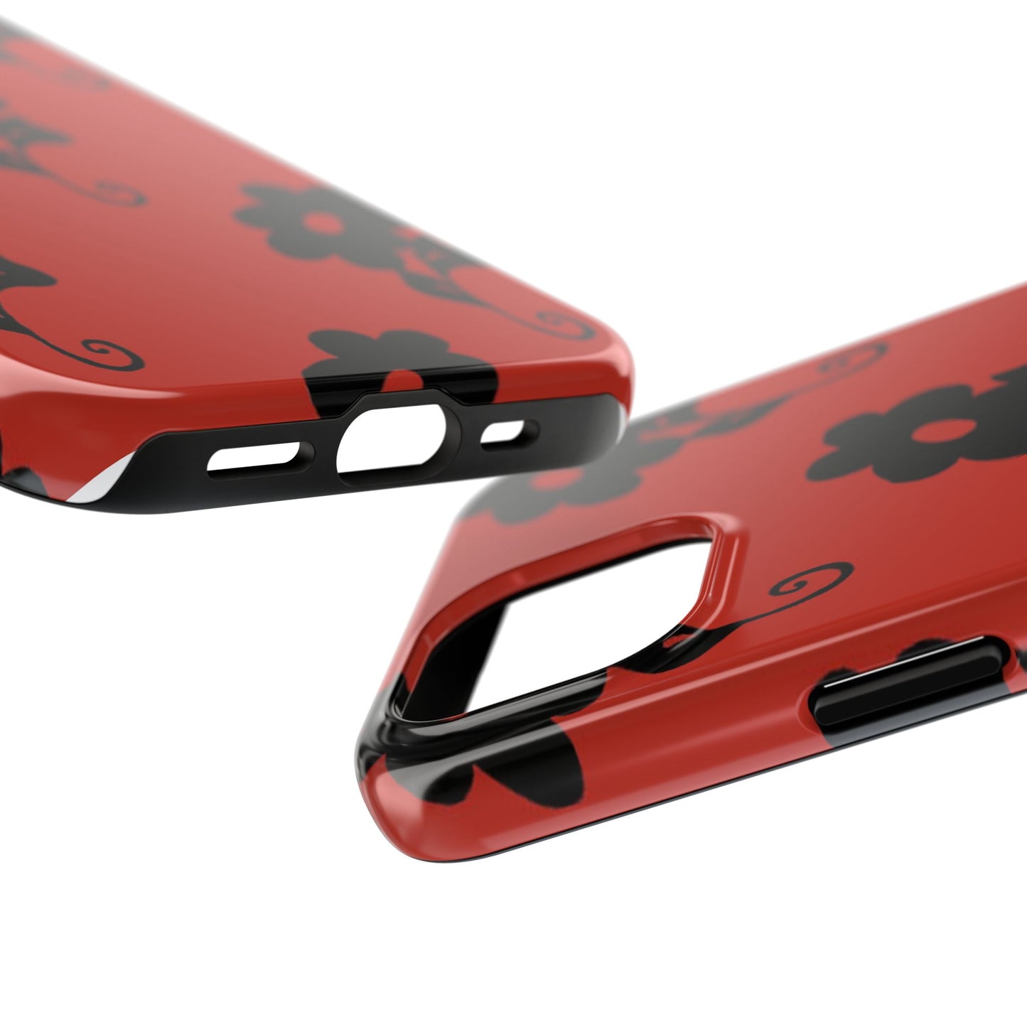Daring Daisy Red Phone Case