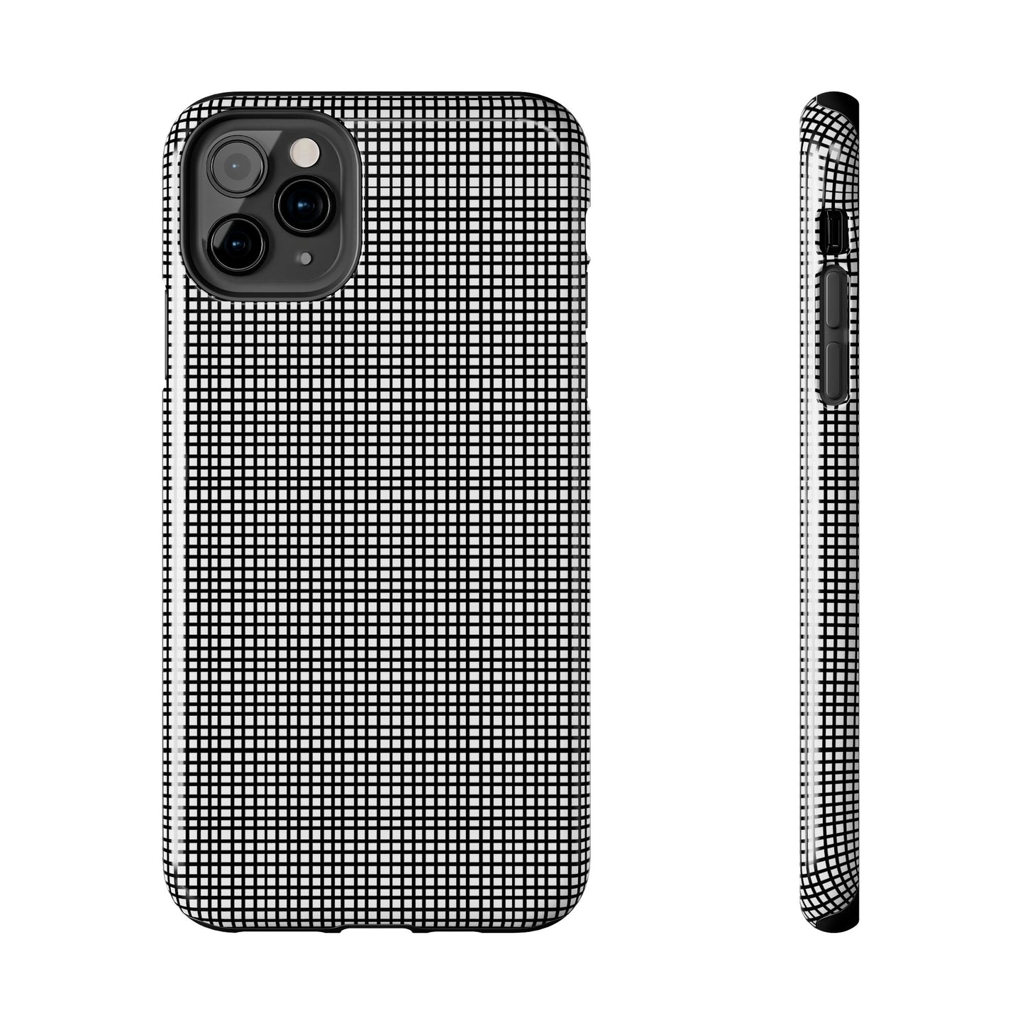 Window Pane White / Black Phone Case
