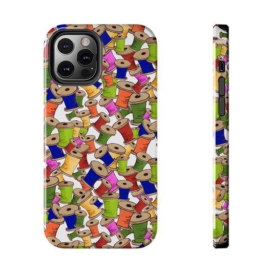 Spoolopoly White Phone Case