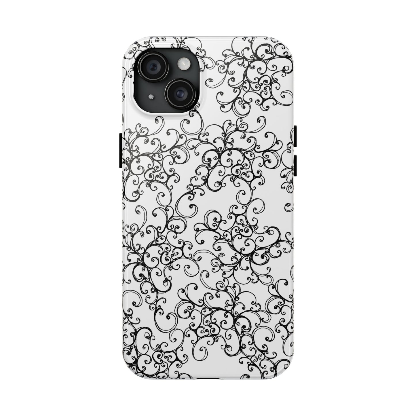 Poodle Scroll Phone Case