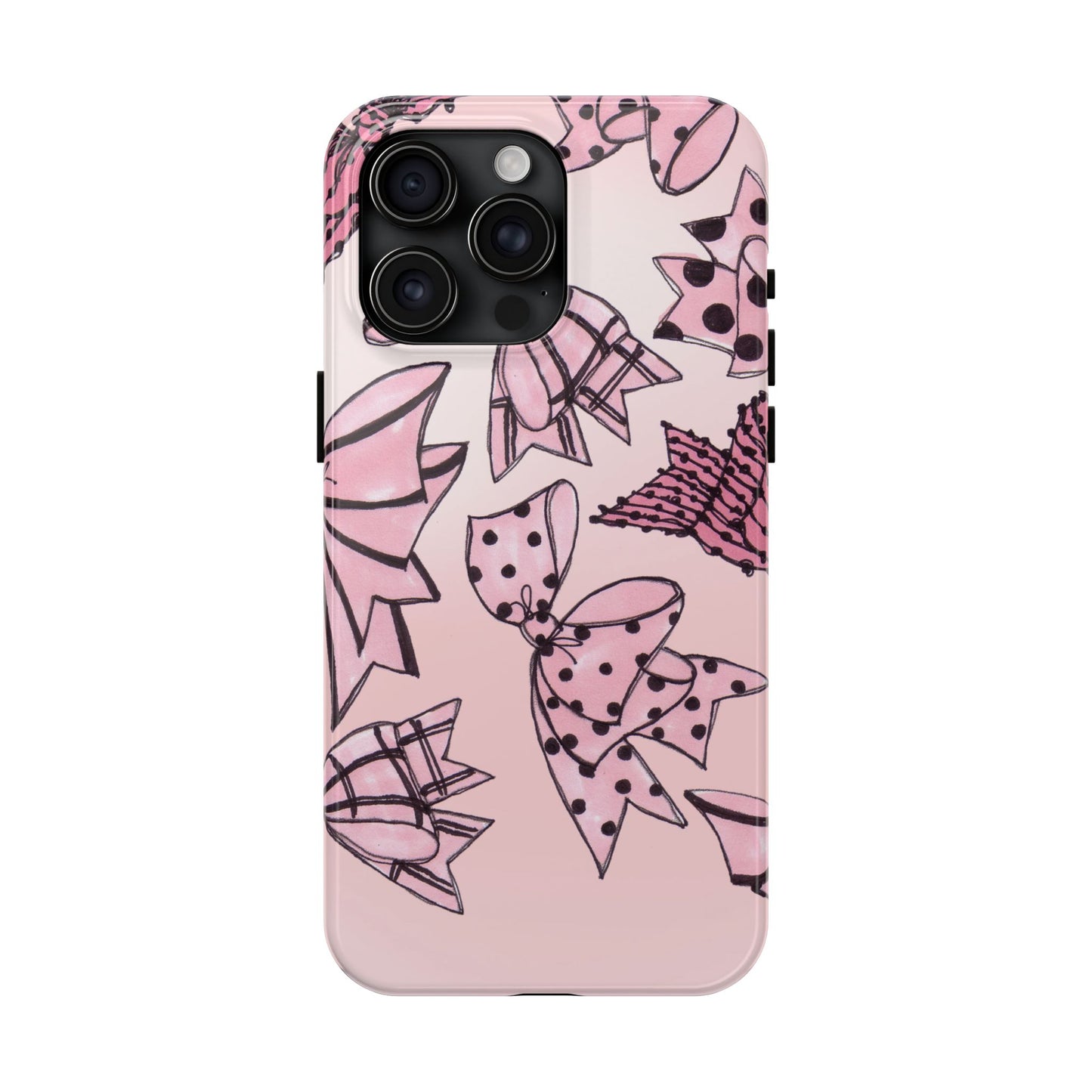 Cat Bows Pink Phone Case