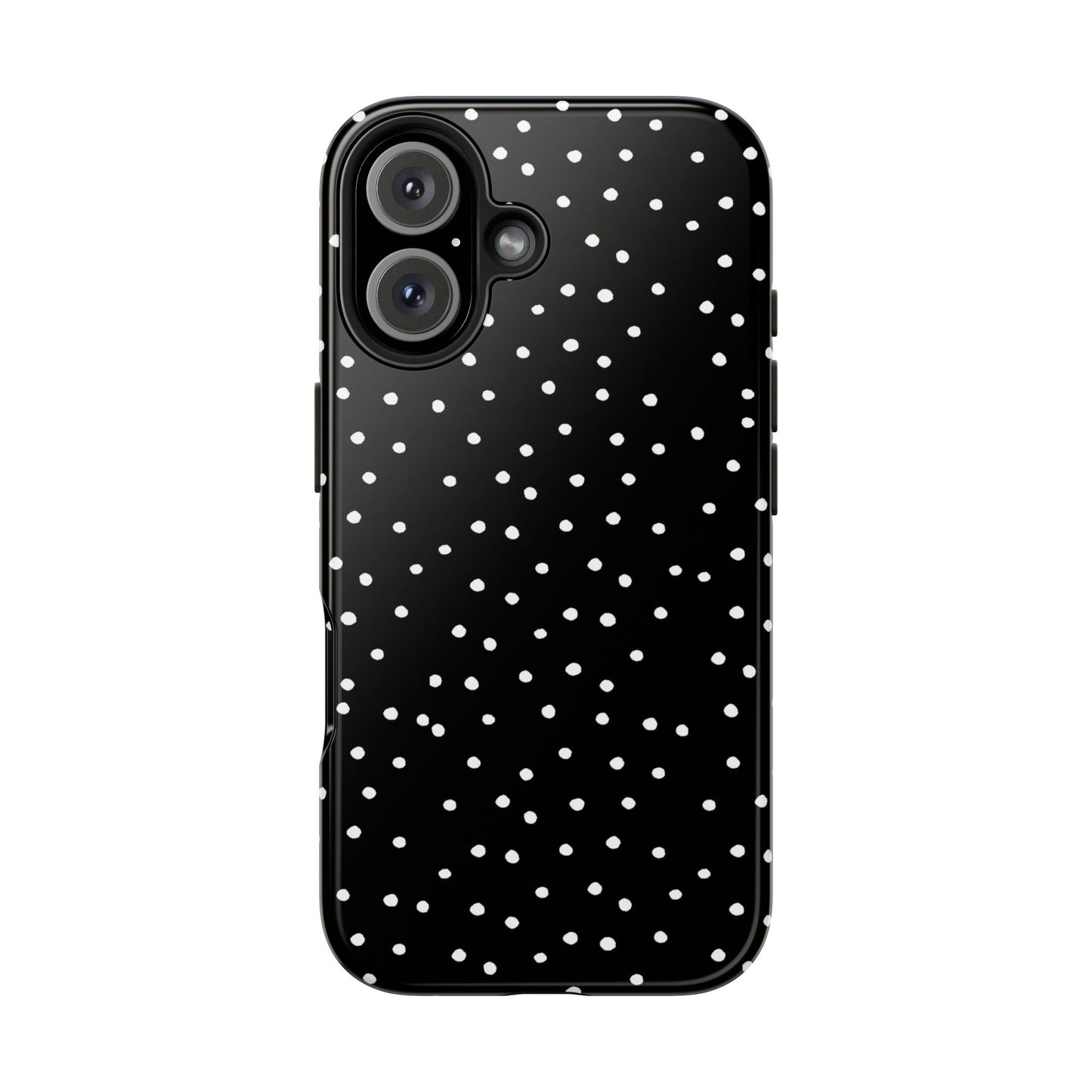 Dinky Dots Black / White Phone Case